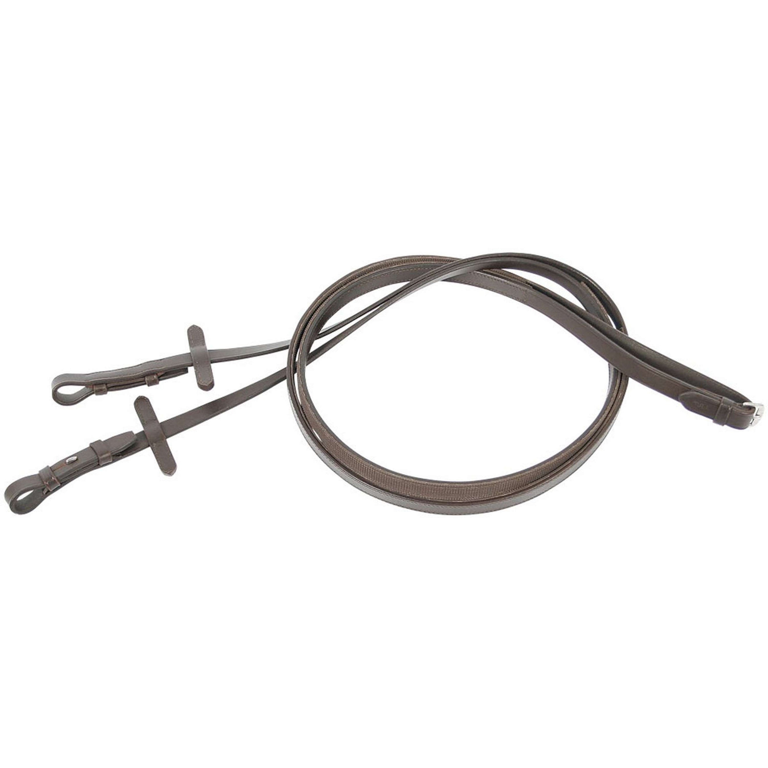 Harry's Horse Rênes Cuir Caoutchouc Doublé Marron Harry's Horse Rênes Cuir Caoutchouc Doublé Marron