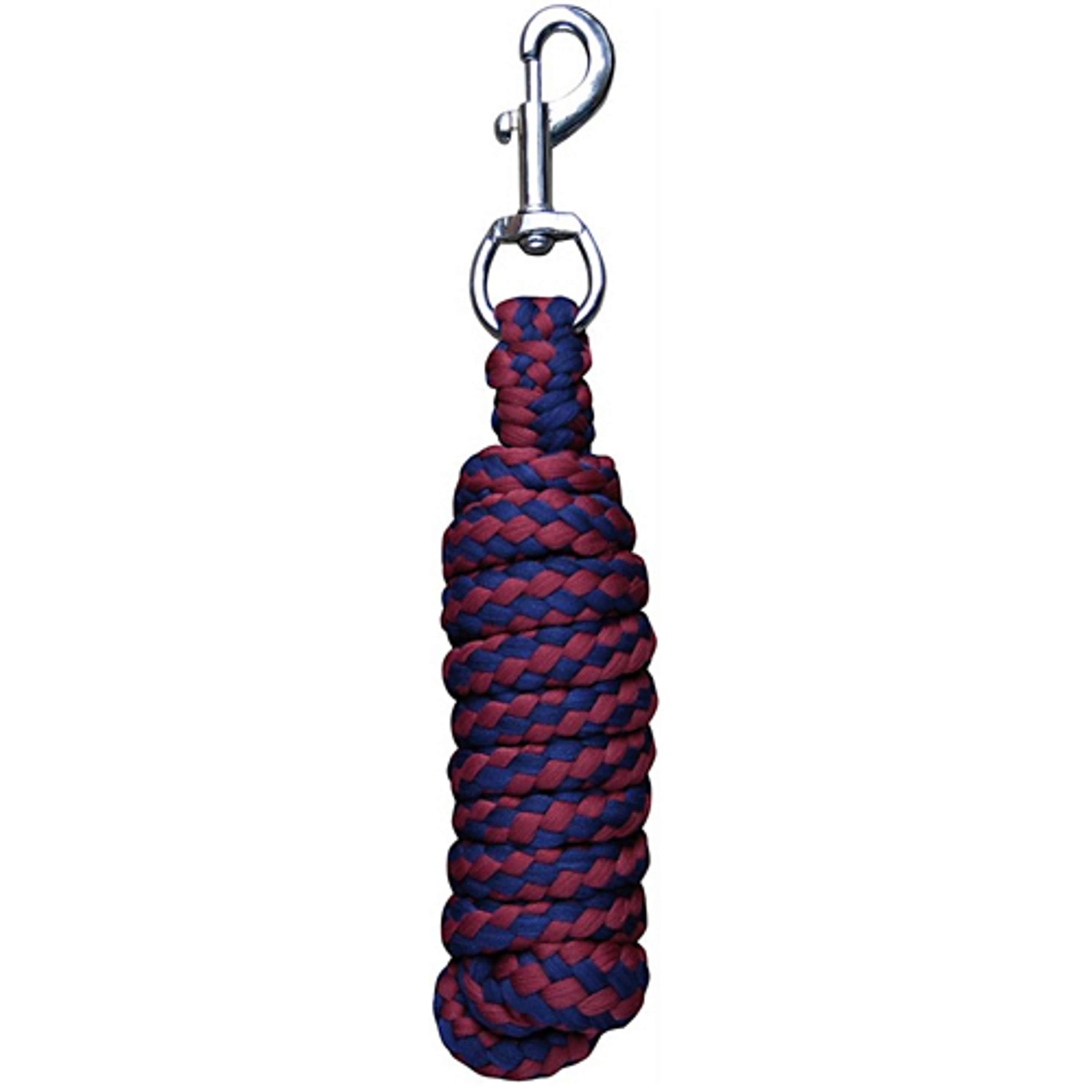 Harry's Horse Longe pour Licol Soft Support Mousqueton Bordeaux/Marine
