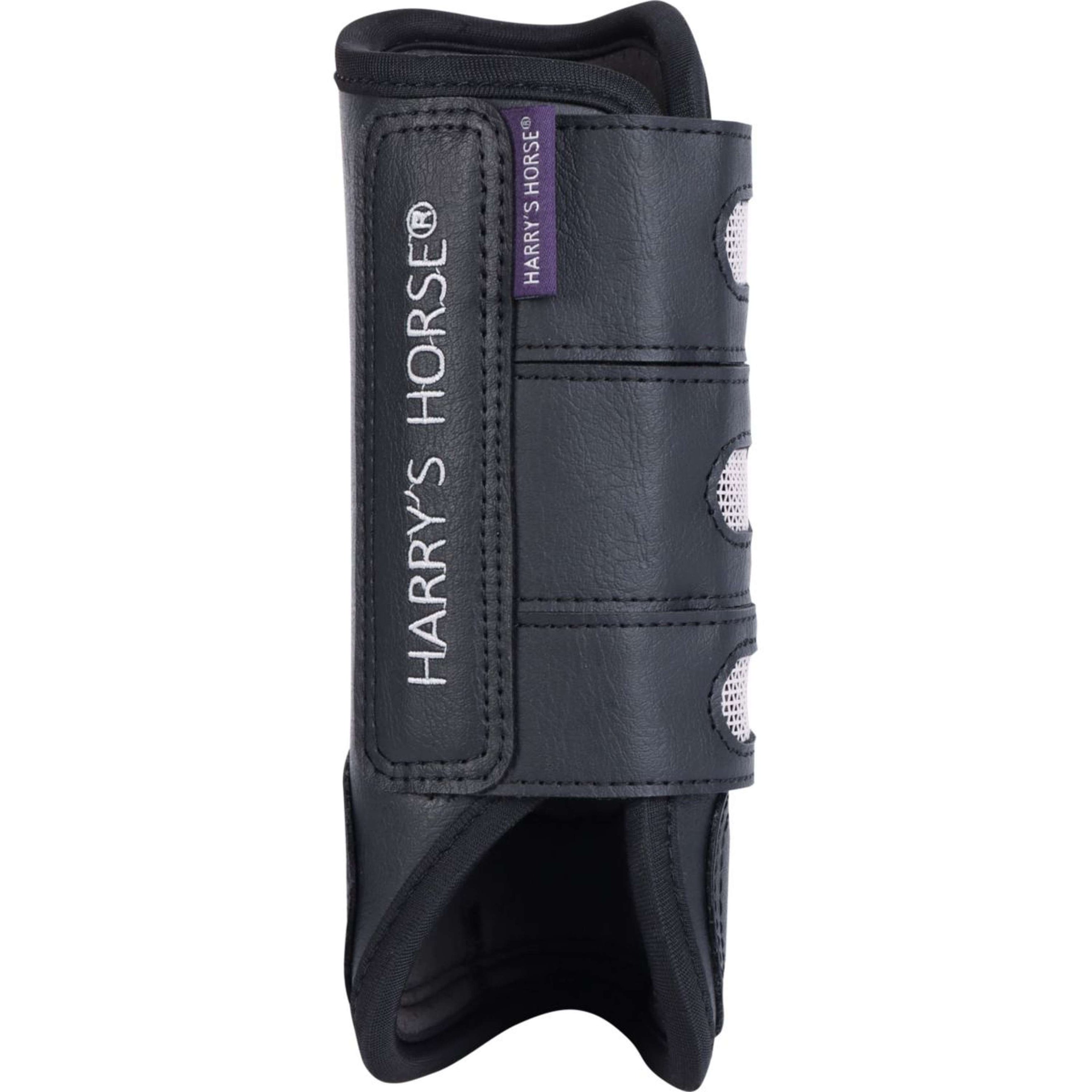Harry's Horse Guêtres Eventing Front Noir Harry's Horse Guêtres Eventing Front Noir