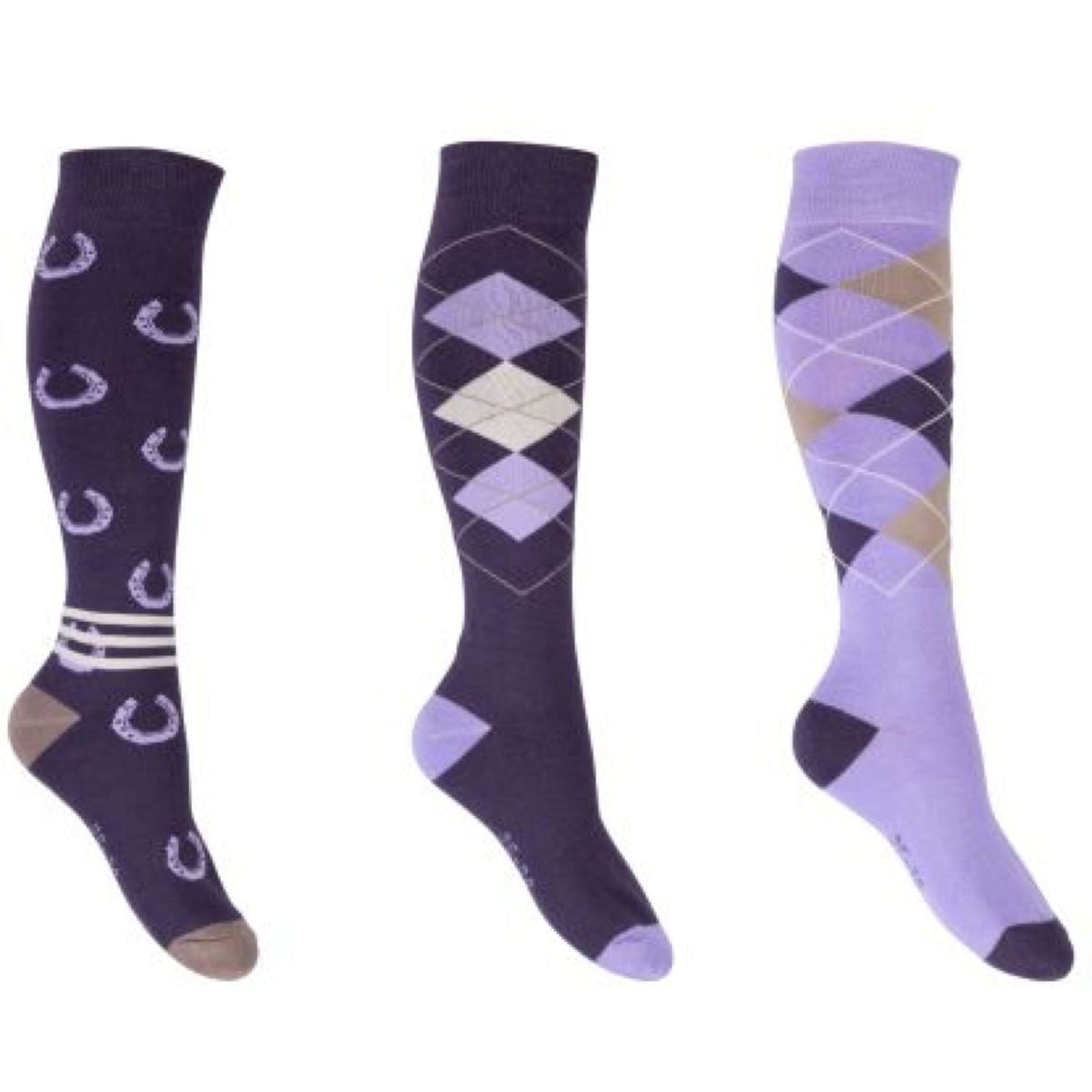 HKM Chaussettes d'Équitation Cardiff Jeu de 3 HKM Chaussettes d'Équitation Cardiff Jeu de 3