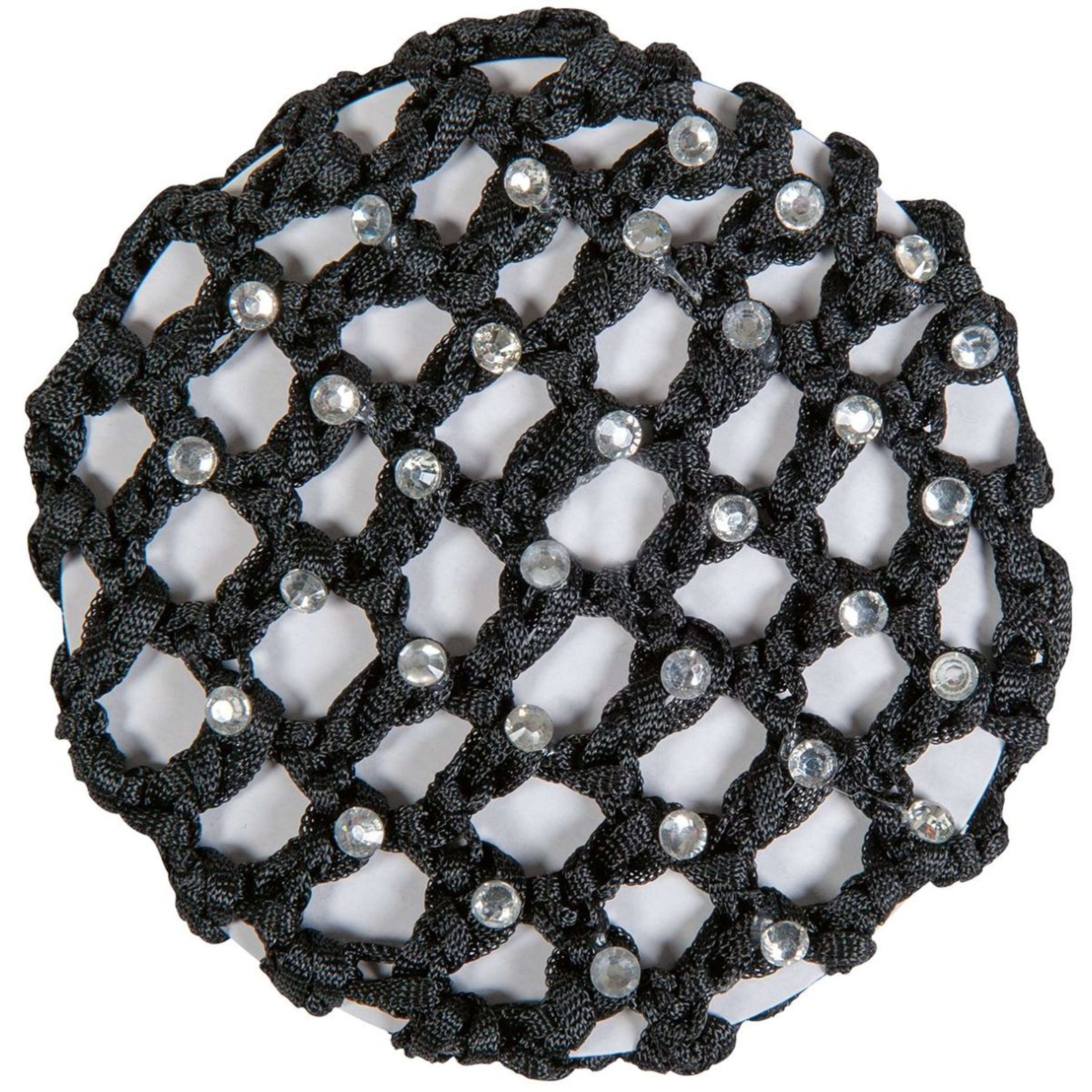 HKM Filet à Cheveux avec Strass Noir HKM Filet à Cheveux avec Strass Noir