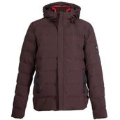 HKM Veste Hamburg Messieurs Matelassé Marron foncé