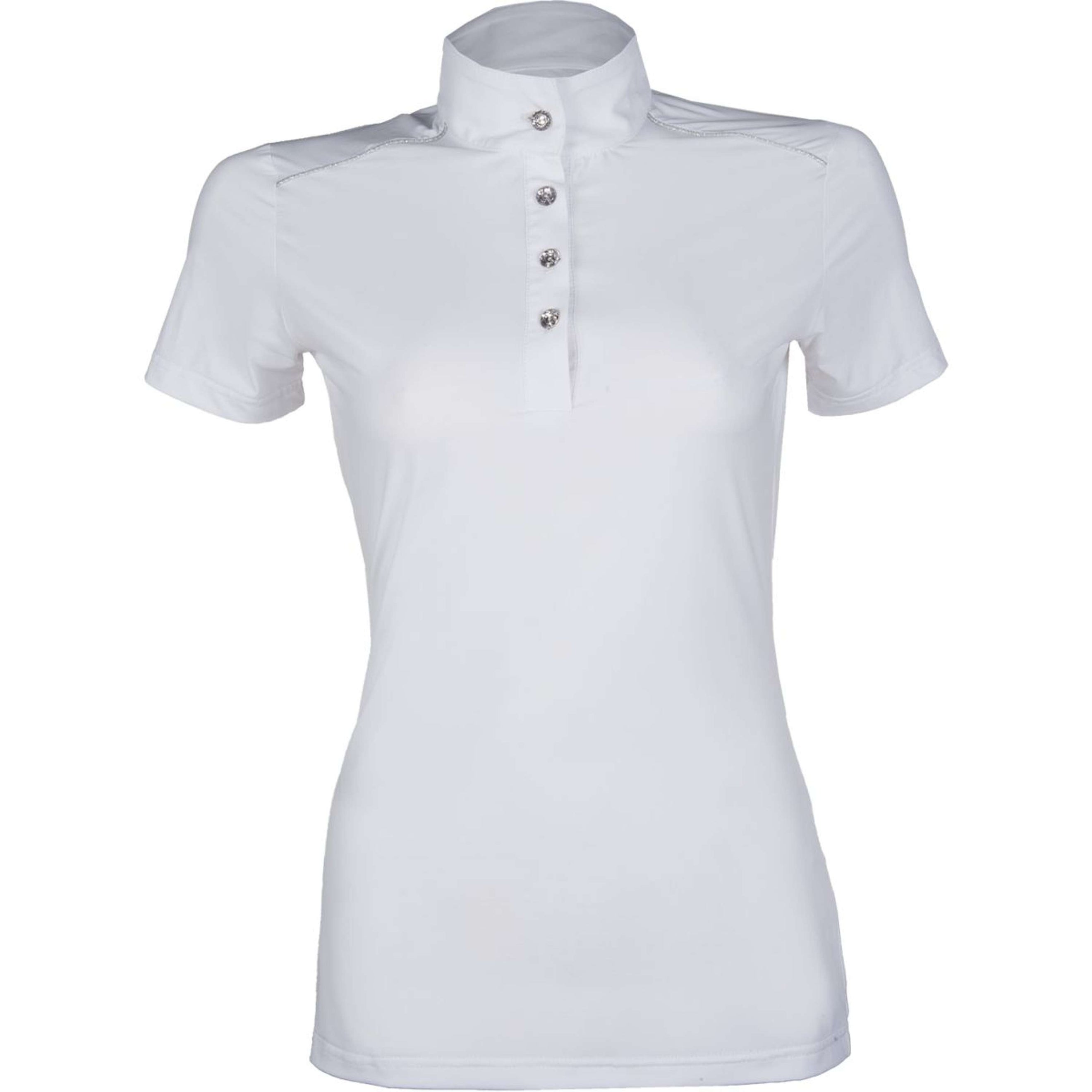 HKM T-shirt de Concours Premium Blanc HKM T-shirt de Concours Premium Blanc