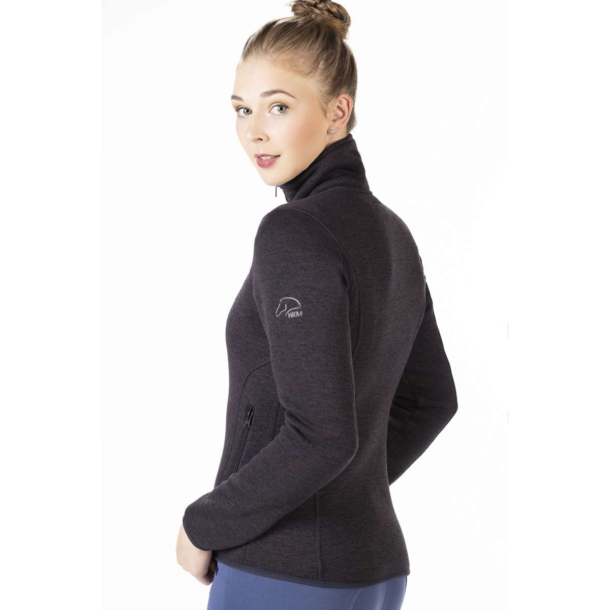 HKM Veste Polaire Ivy Bleu Foncé