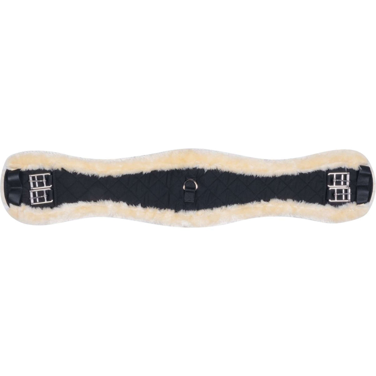HKM Sangle Peau de Mouton Synthétique Noir