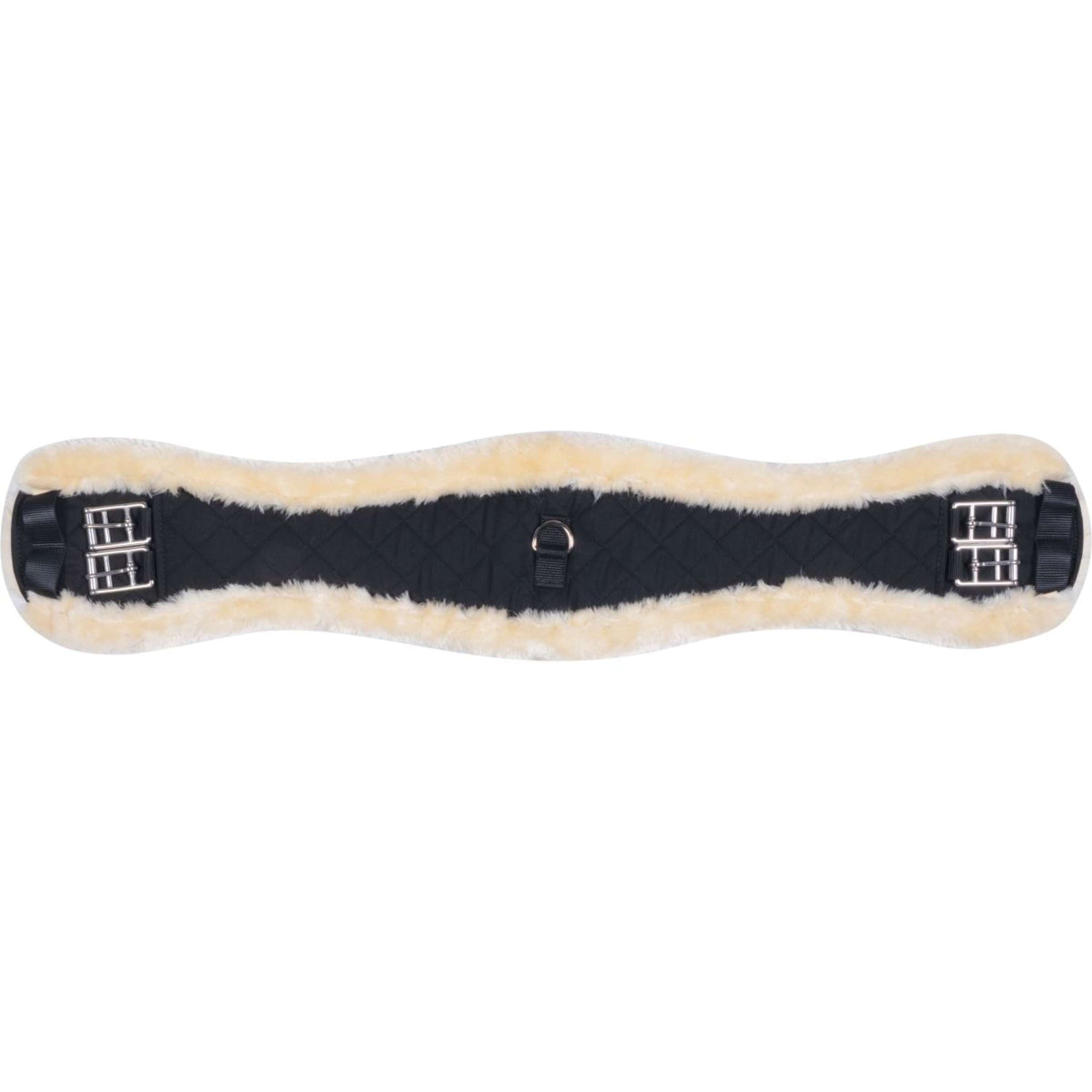 HKM Sangle Peau de Mouton Synthétique Noir