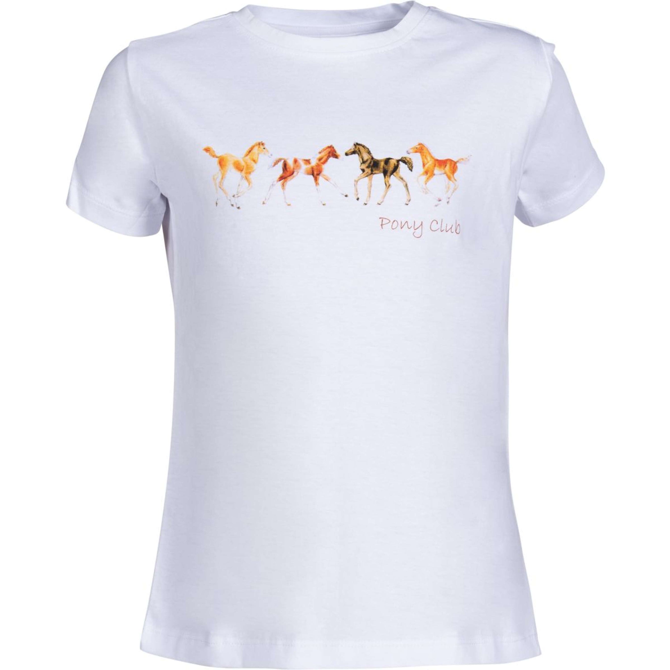 HKM T-Shirt Pony Club Blanc HKM T-Shirt Pony Club Blanc