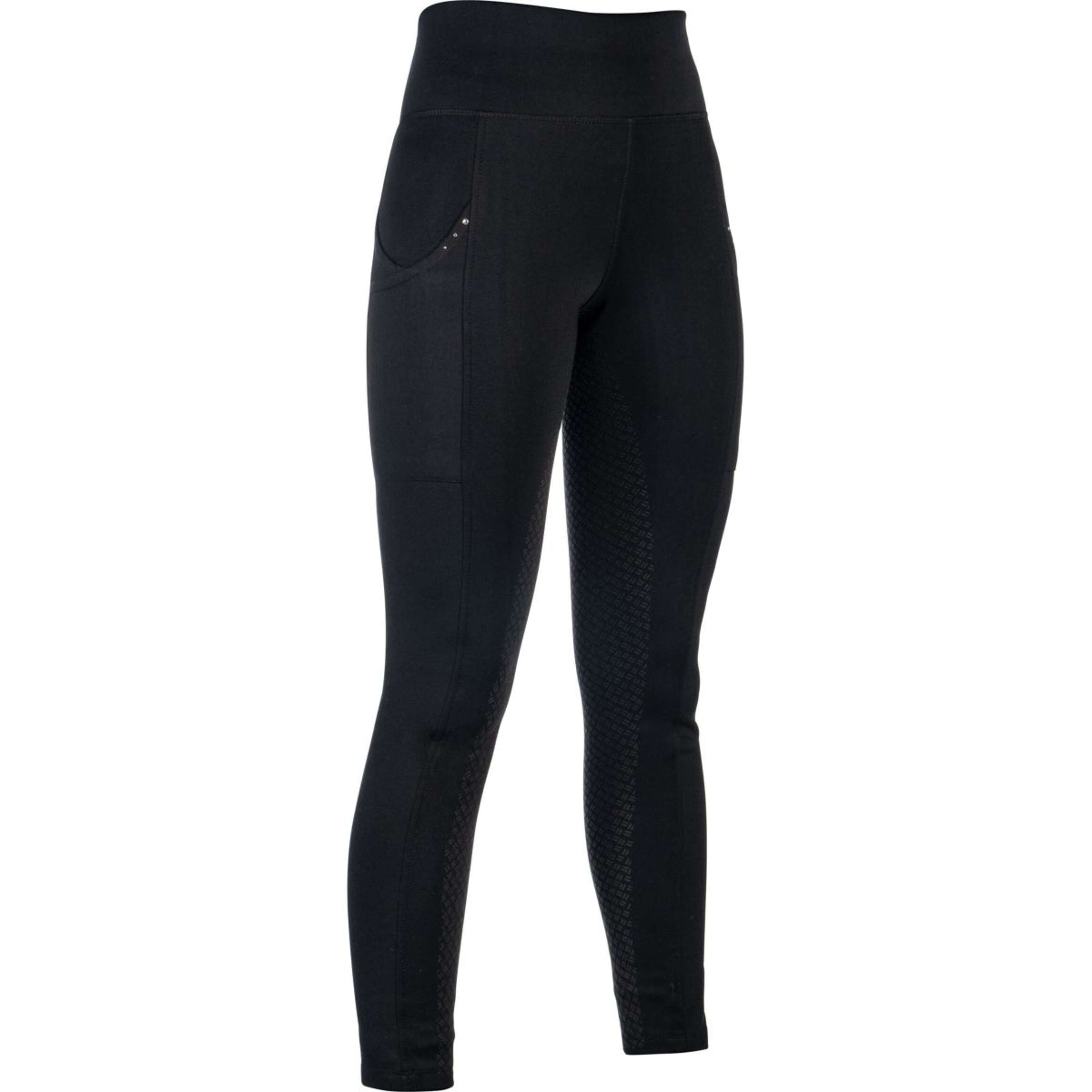 HKM RijleggingLegging d'Équitation Cosy II Full Grip Noir HKM RijleggingLegging d'Équitation Cosy II Full Grip Noir