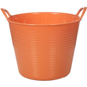 HKM Hobby Horsing Seau à Nourriture Orange