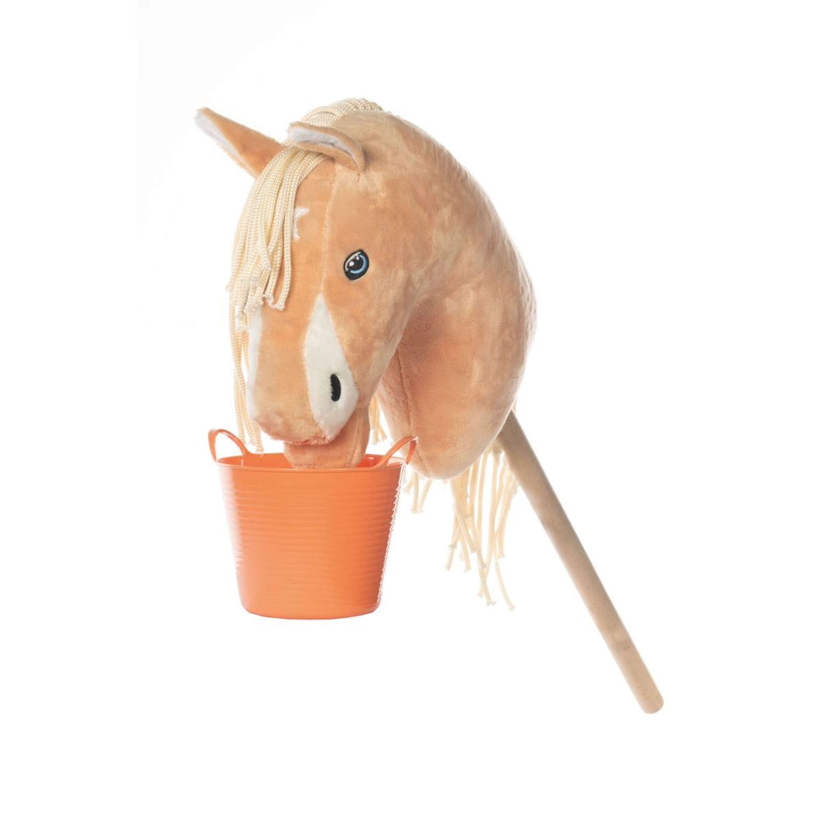HKM Hobby Horsing Seau à Nourriture Orange