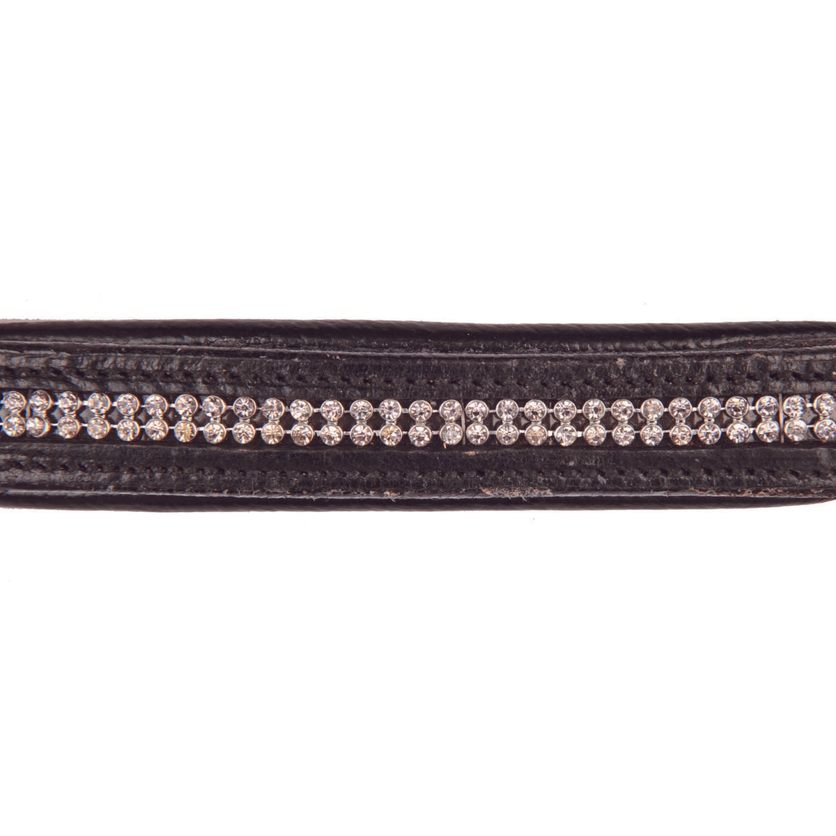 HKM Licol Diamond Cuir Noir