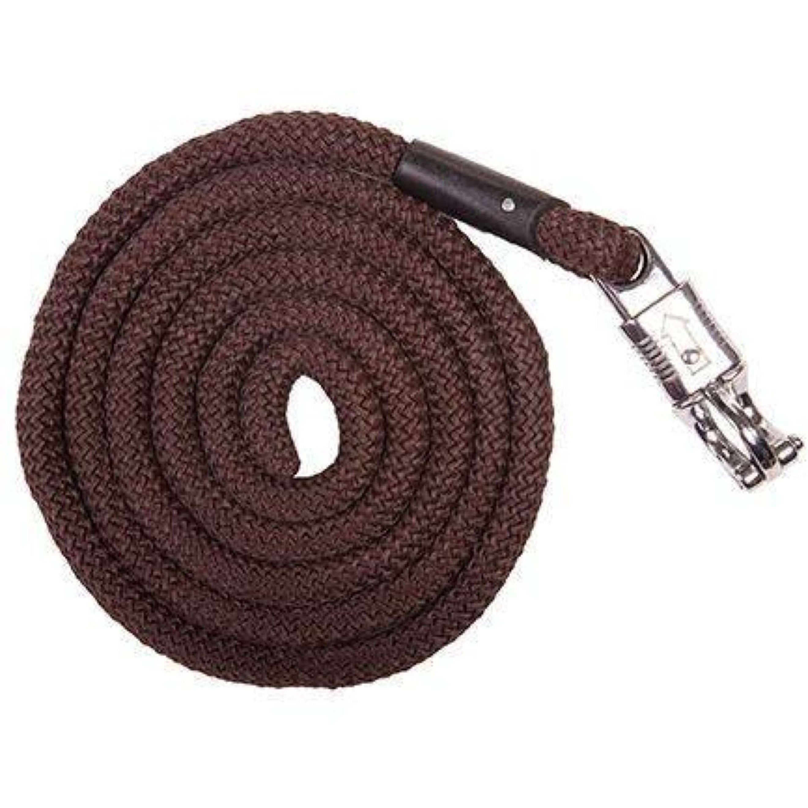 HKM Corde pour Licol Aken avec Crochet Panique Marron HKM Corde pour Licol Aken avec Crochet Panique Marron