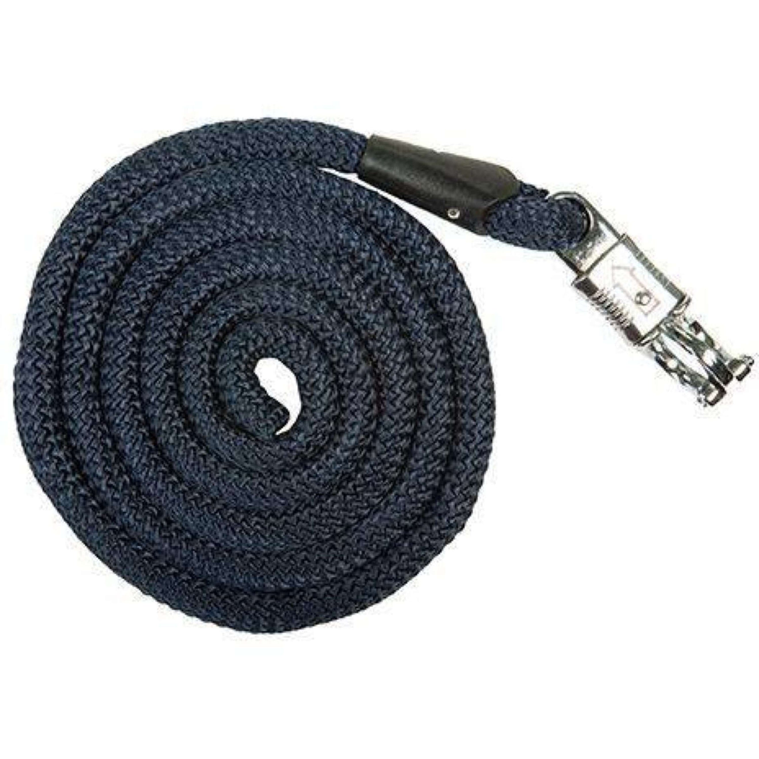 HKM Corde pour Licol Aken avec Crochet Panique Bleu Foncé HKM Corde pour Licol Aken avec Crochet Panique Bleu Foncé