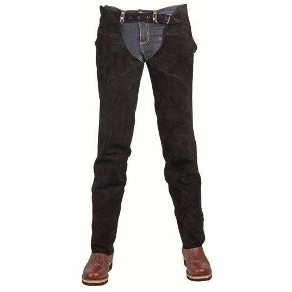 HKM Western Chaps Western Brisure Noir