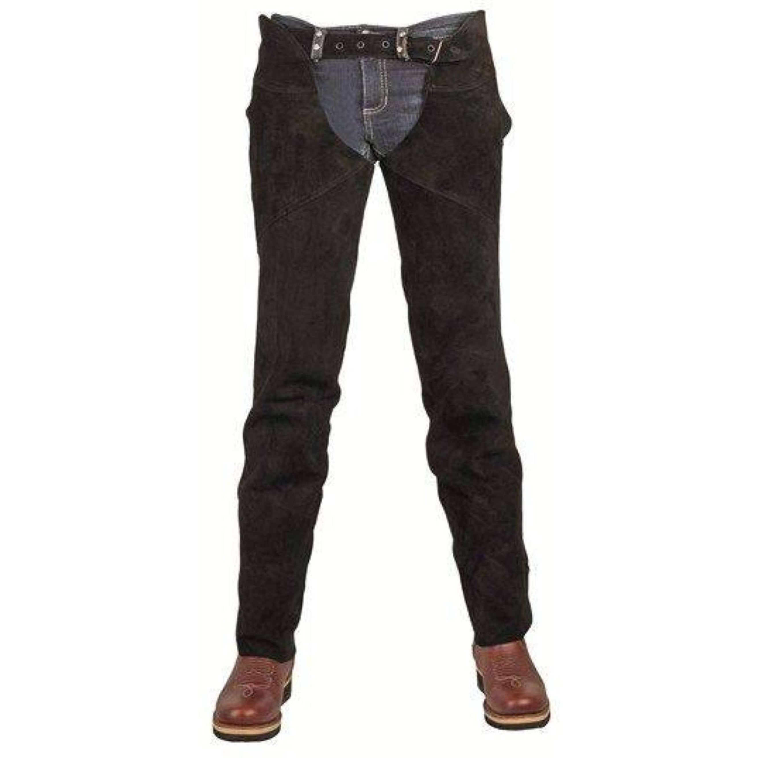 HKM Western Chaps Western Brisure Noir HKM Western Chaps Western Brisure Noir