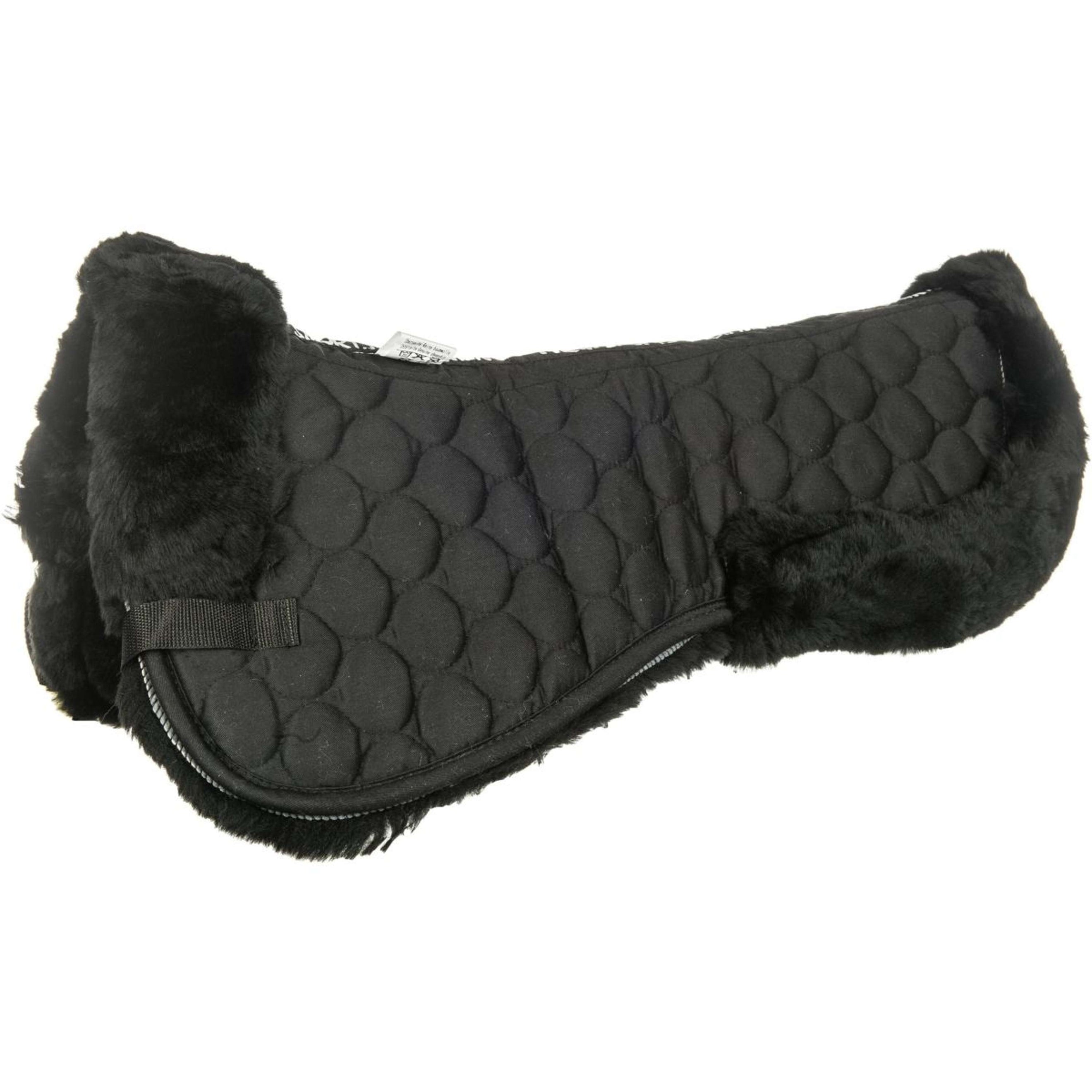 HKM Amortisseur en Véritable Peau d'Agneau Noir HKM Amortisseur en Véritable Peau d'Agneau Noir
