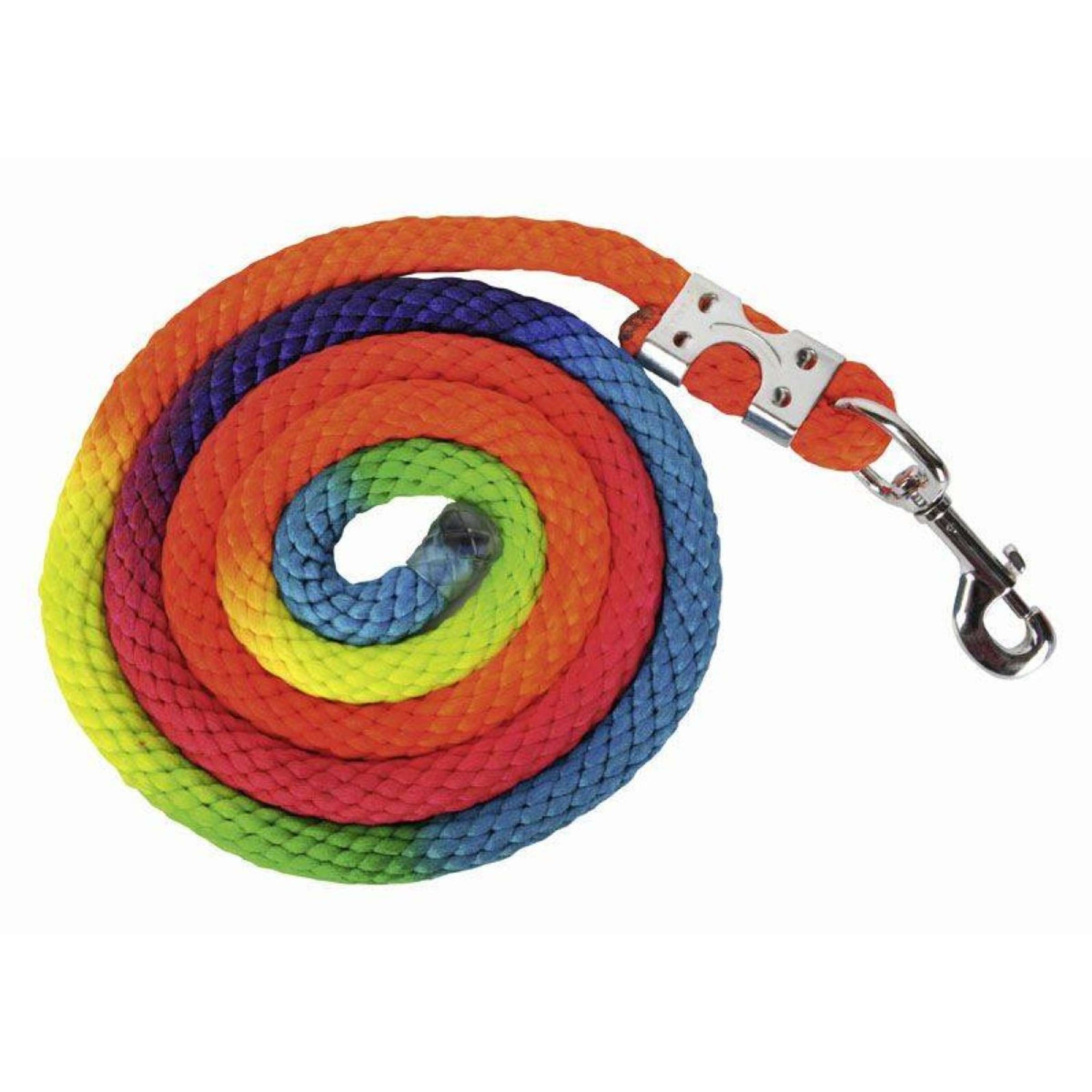 HKM Corde pour Licol avec Mousqueton arc-en-ciel HKM Corde pour Licol avec Mousqueton arc-en-ciel