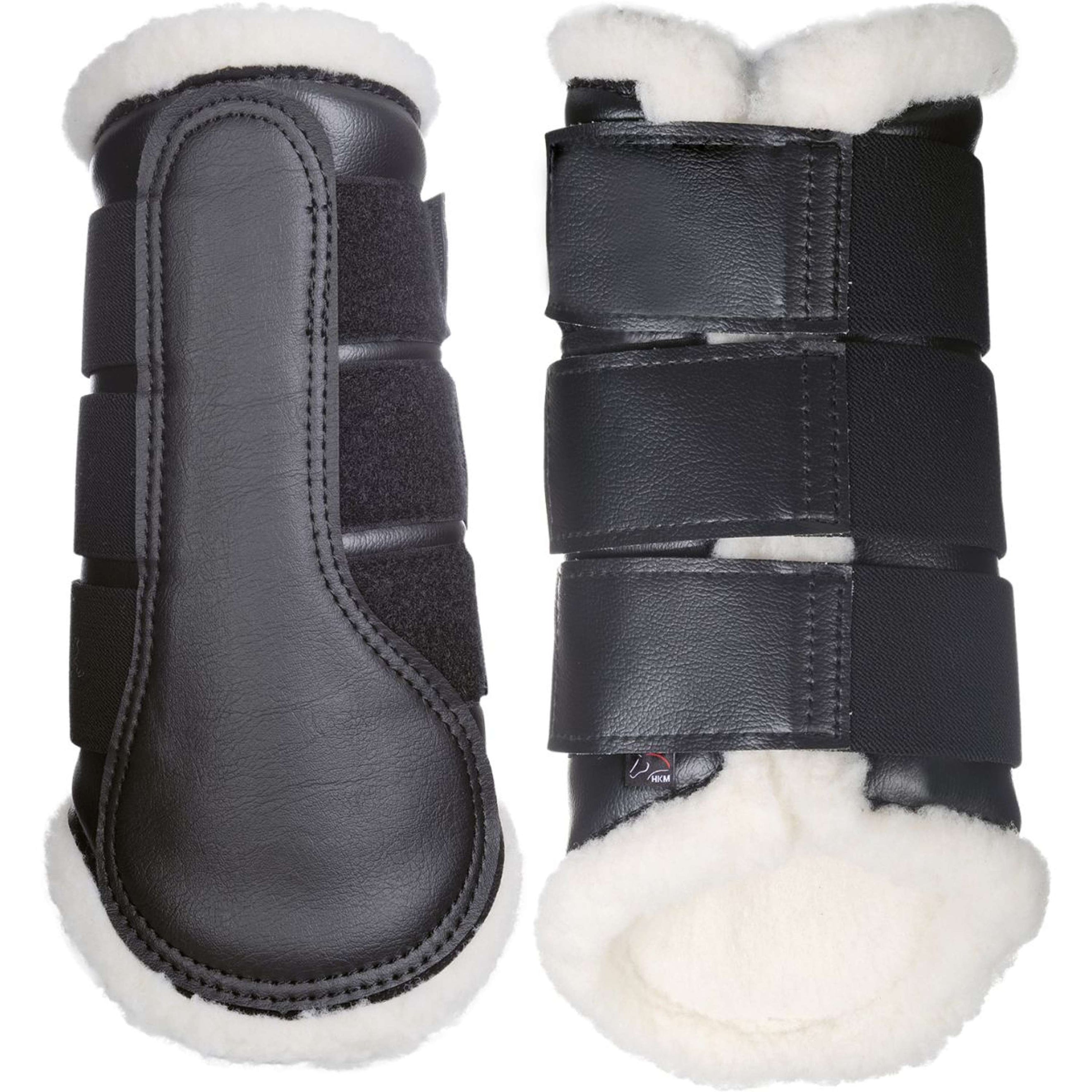 HKM Guêtres Comfort Noir/Blanc HKM Guêtres Comfort Noir/Blanc