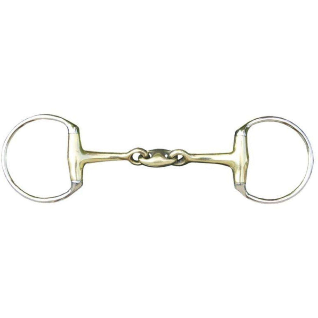 HKM Mors à Double Brisure Mors 18mm en Argentan