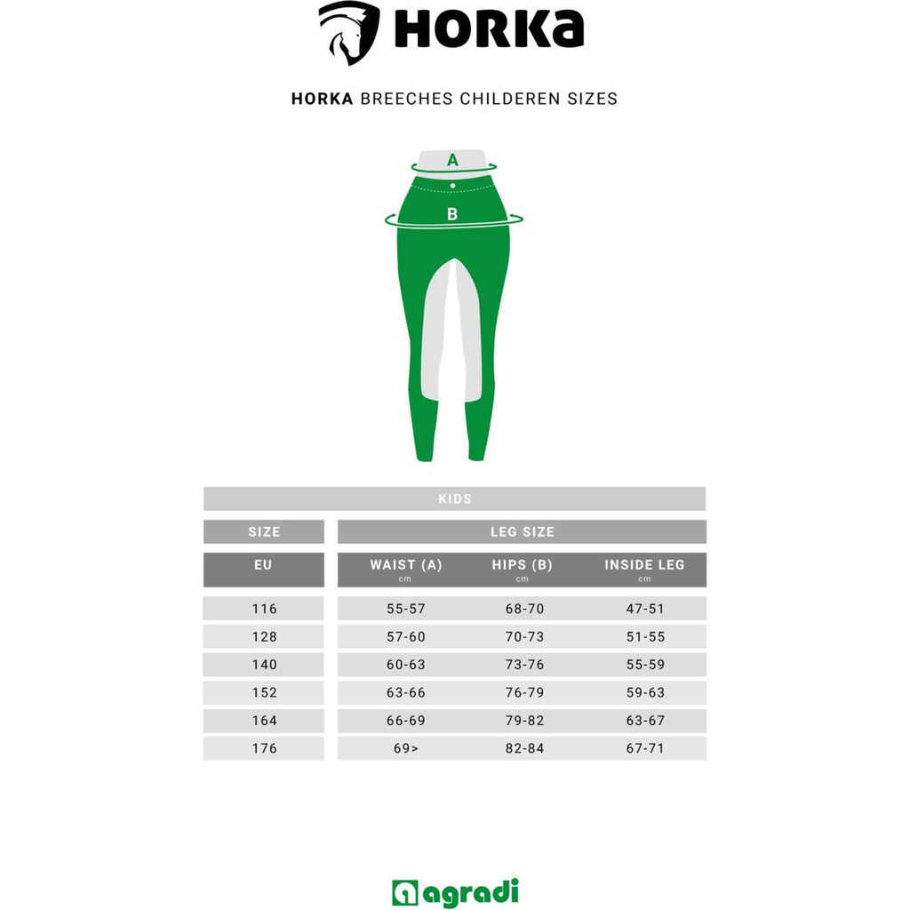 HORKA Legging d'Équitation Momentum Bleu/Rose