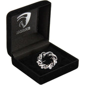 HORKA Epingle à Plastron Crown Noir/Argent