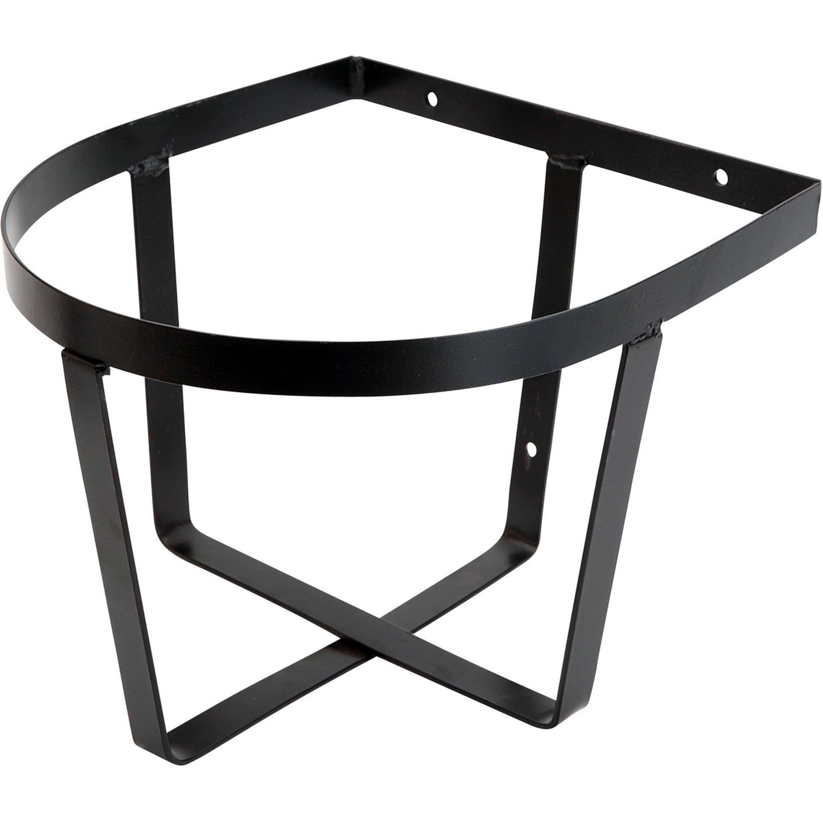 HORKA Porte Seau Acier Noir