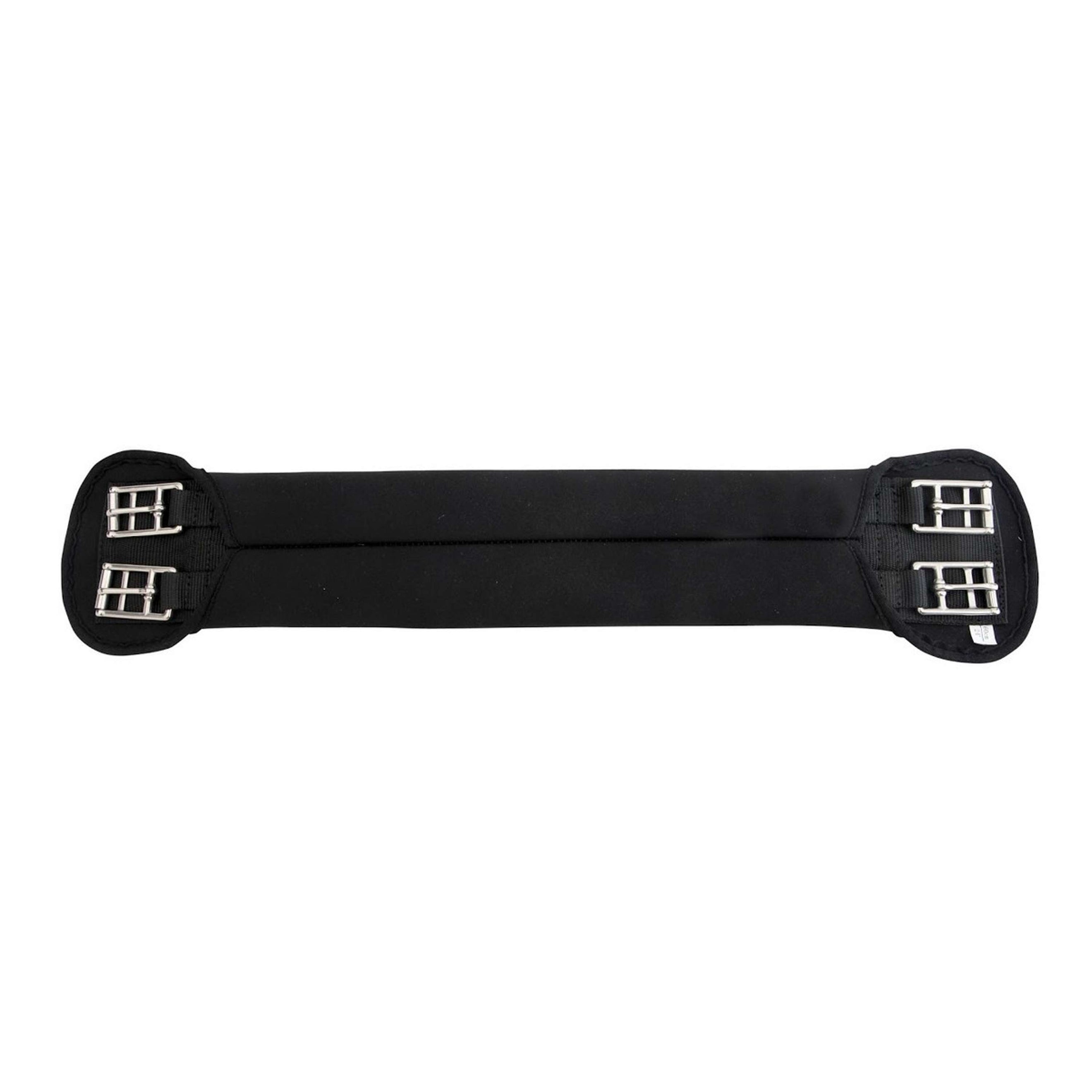 HORKA Sangle de Dressage Néoprène Noir/Argent