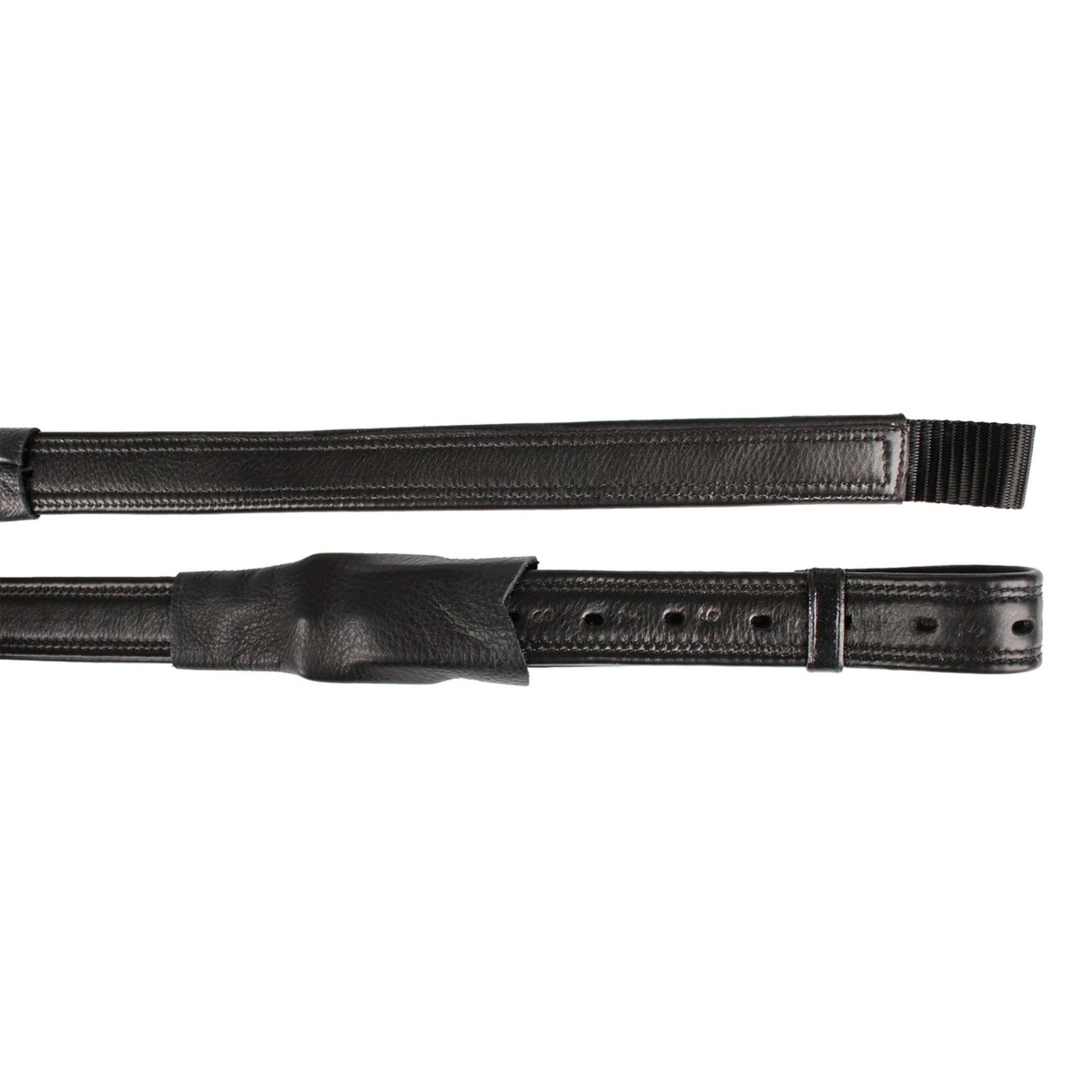 HORKA Étrivière Nylon Dressage Noir/Argent HORKA Étrivière Nylon Dressage Noir/Argent