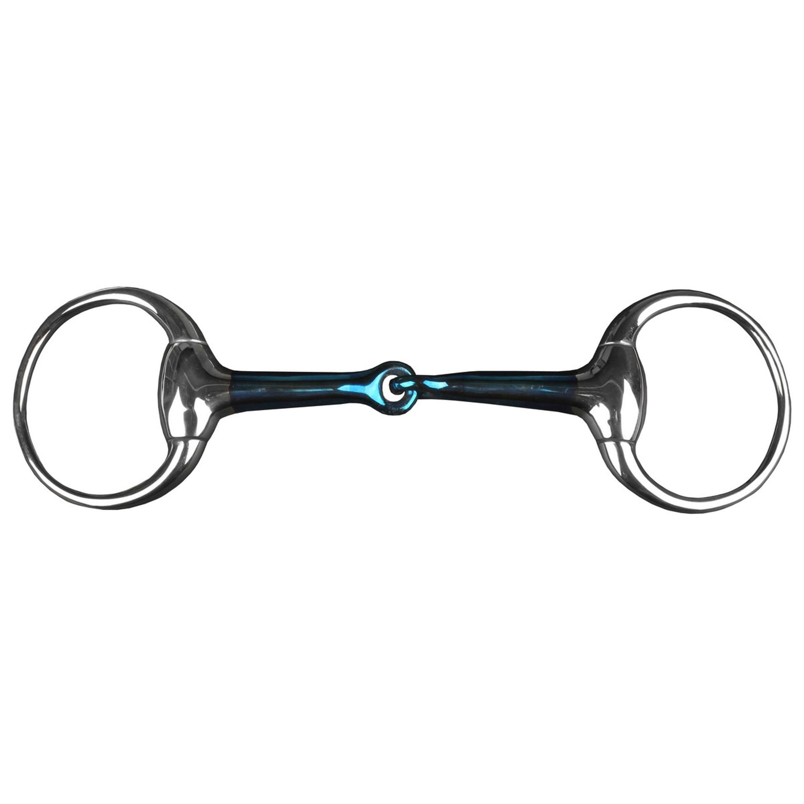 HORKA Mors à Olive Brisure Sweet Iron 16mm Acier bleu HORKA Mors à Olive Brisure Sweet Iron 16mm Acier bleu