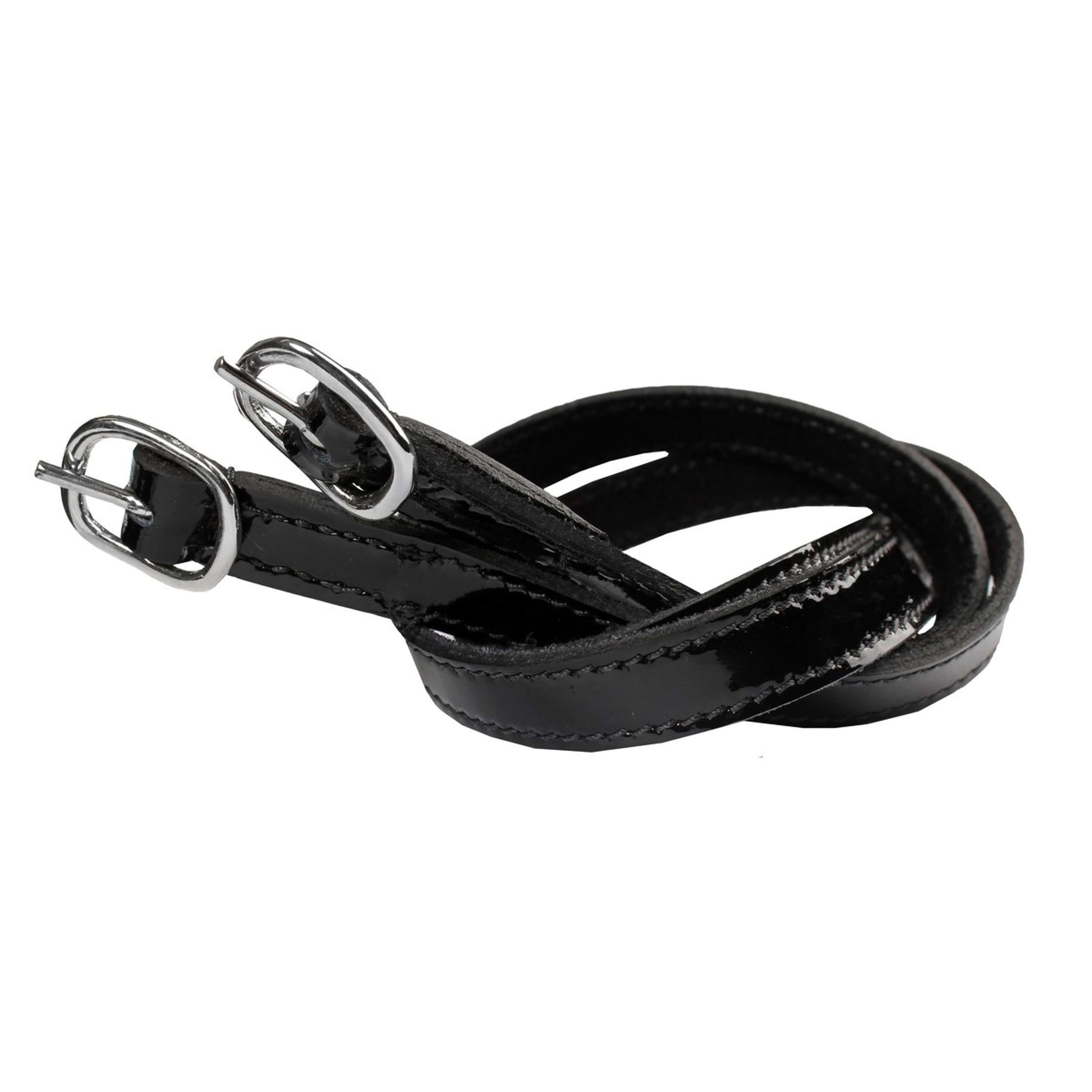 HORKA Lanière pour Éperons Vernis Noir/Argent HORKA Lanière pour Éperons Vernis Noir/Argent
