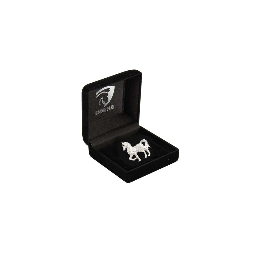 HORKA Epingle à Plastron Cheval Argent HORKA Epingle à Plastron Cheval Argent