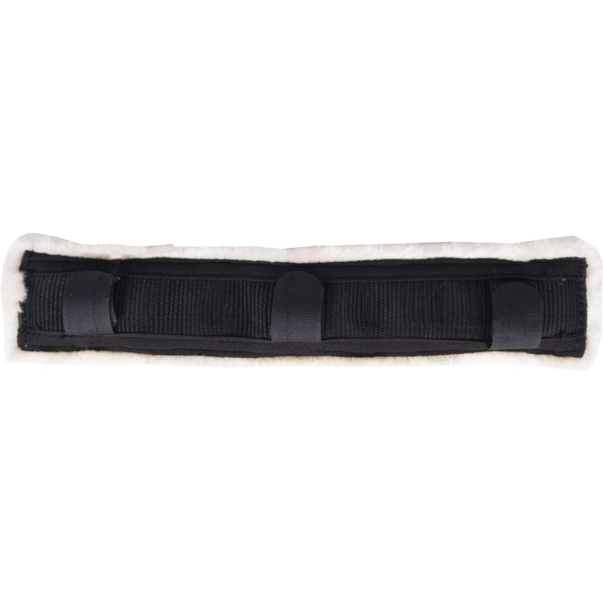 HORKA Protection de Têtière Fourrure Noir