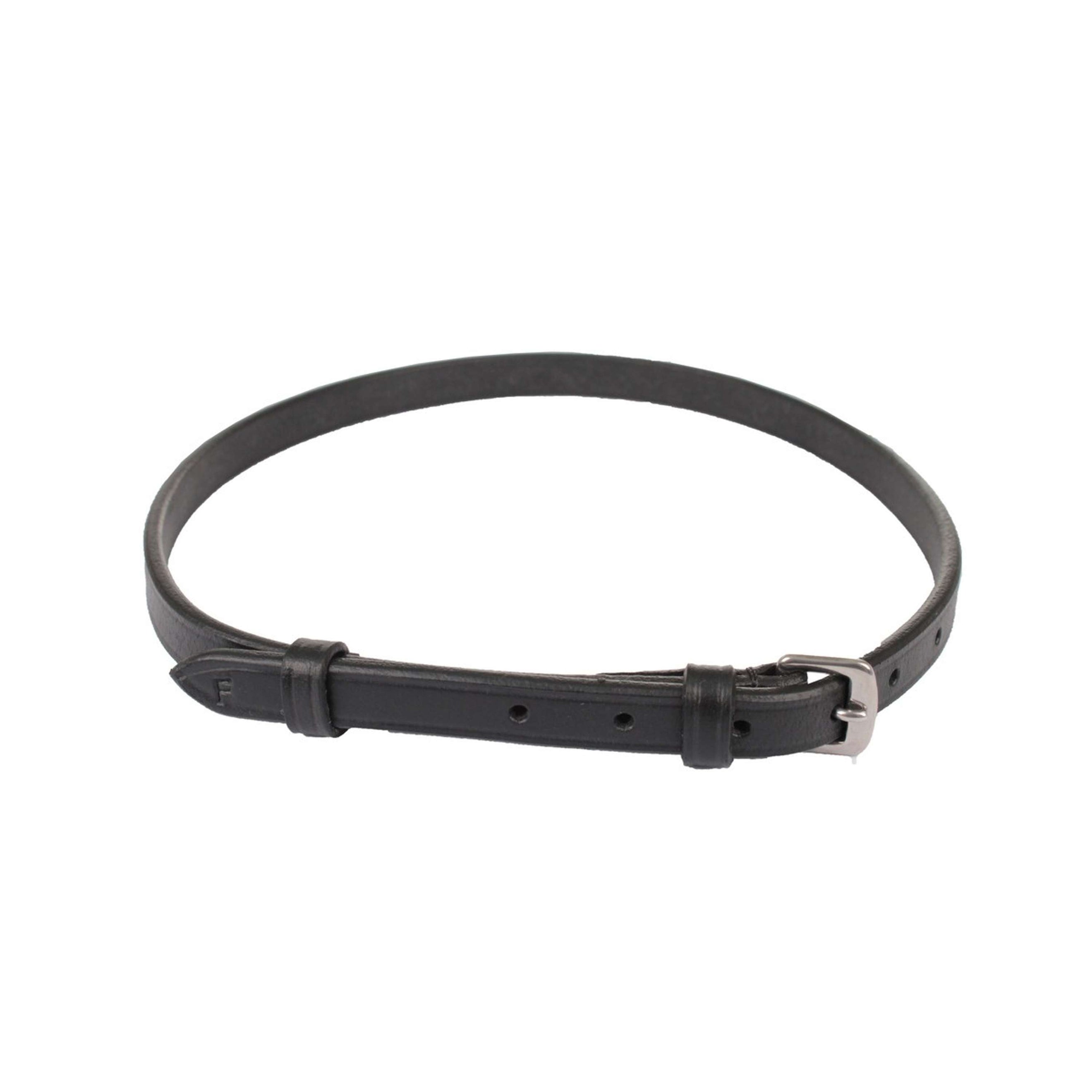 HORKA Lanière pour Muserolle Noir/Argent HORKA Lanière pour Muserolle Noir/Argent