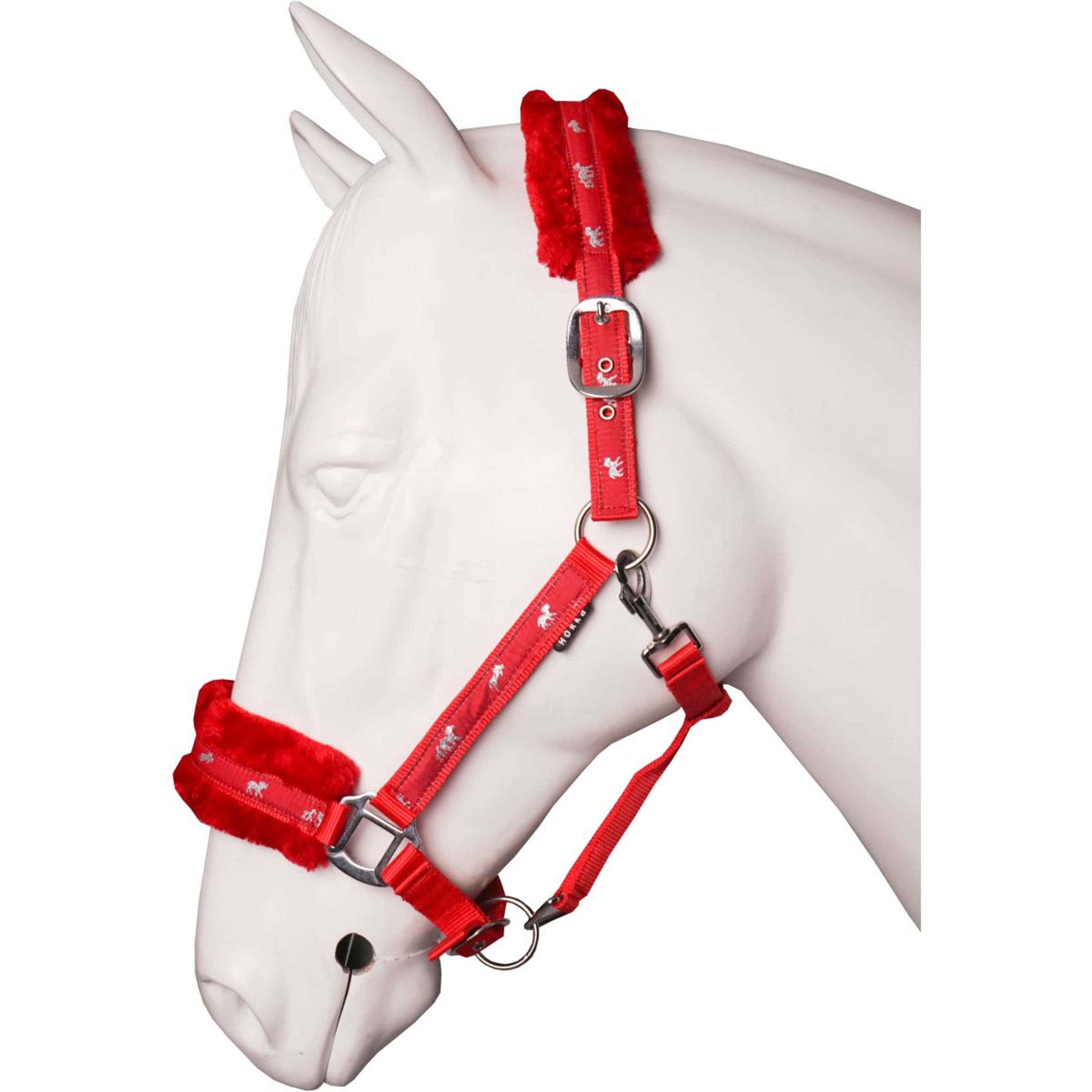 HORKA Licol Plush Rouge HORKA Licol Plush Rouge