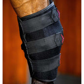 Horseware LED Red Light Therapy Left Hock Boot Noir