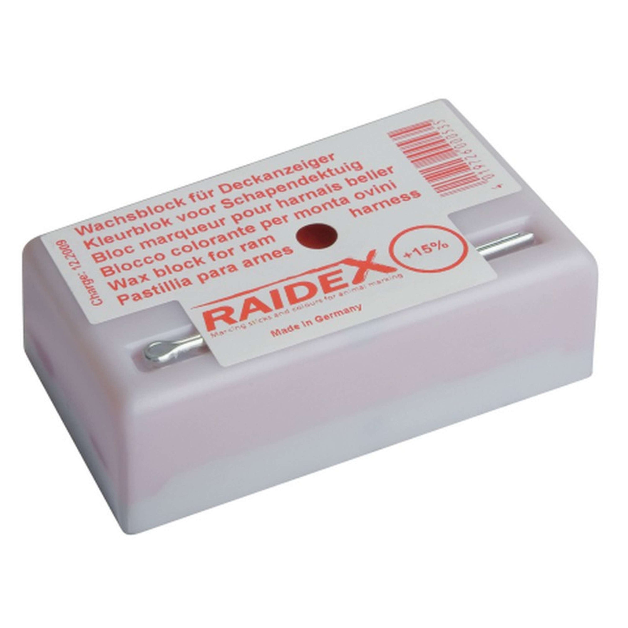 Raidex Bloc de Recouvrement Rouge