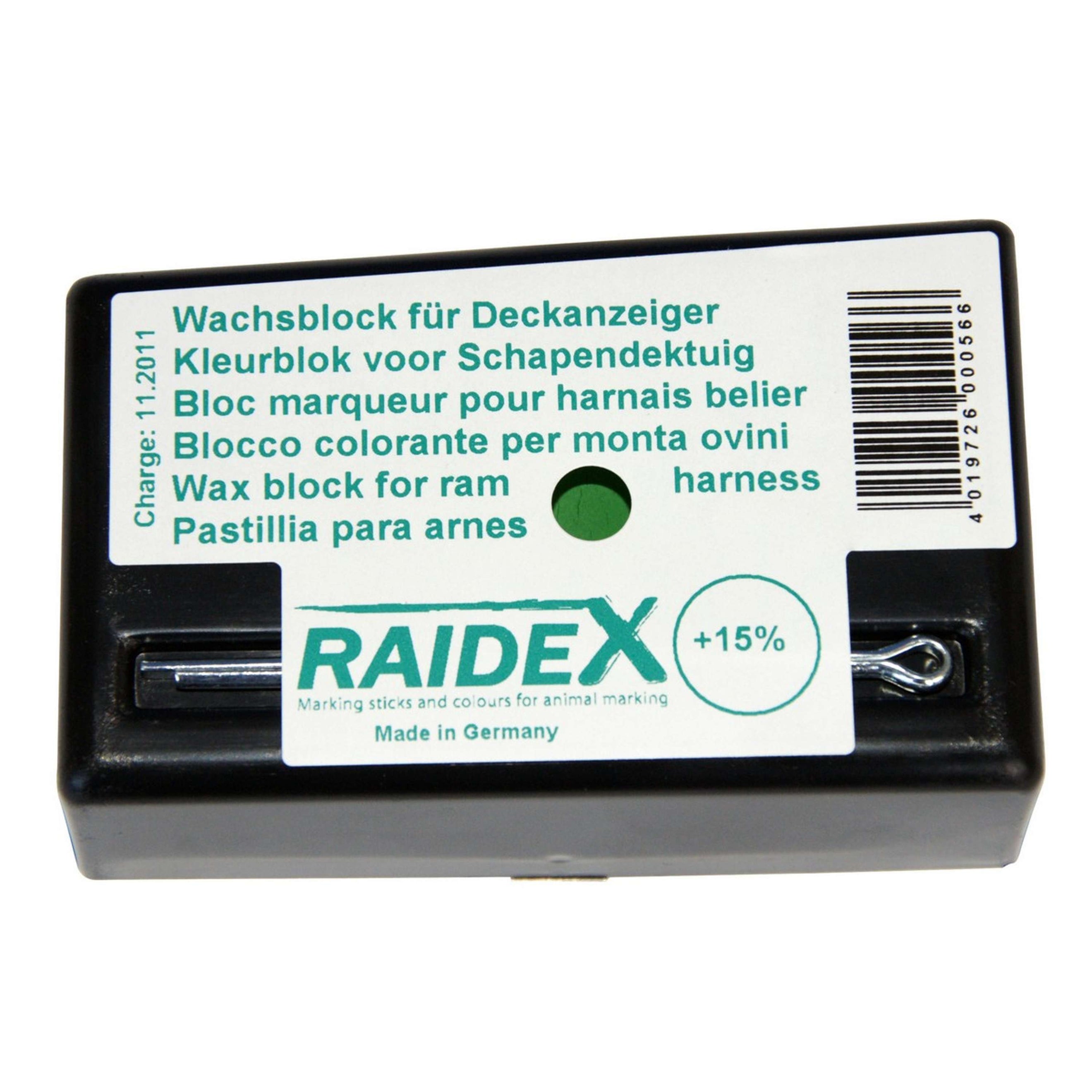 Raidex Bloc de Recouvrement Vert
