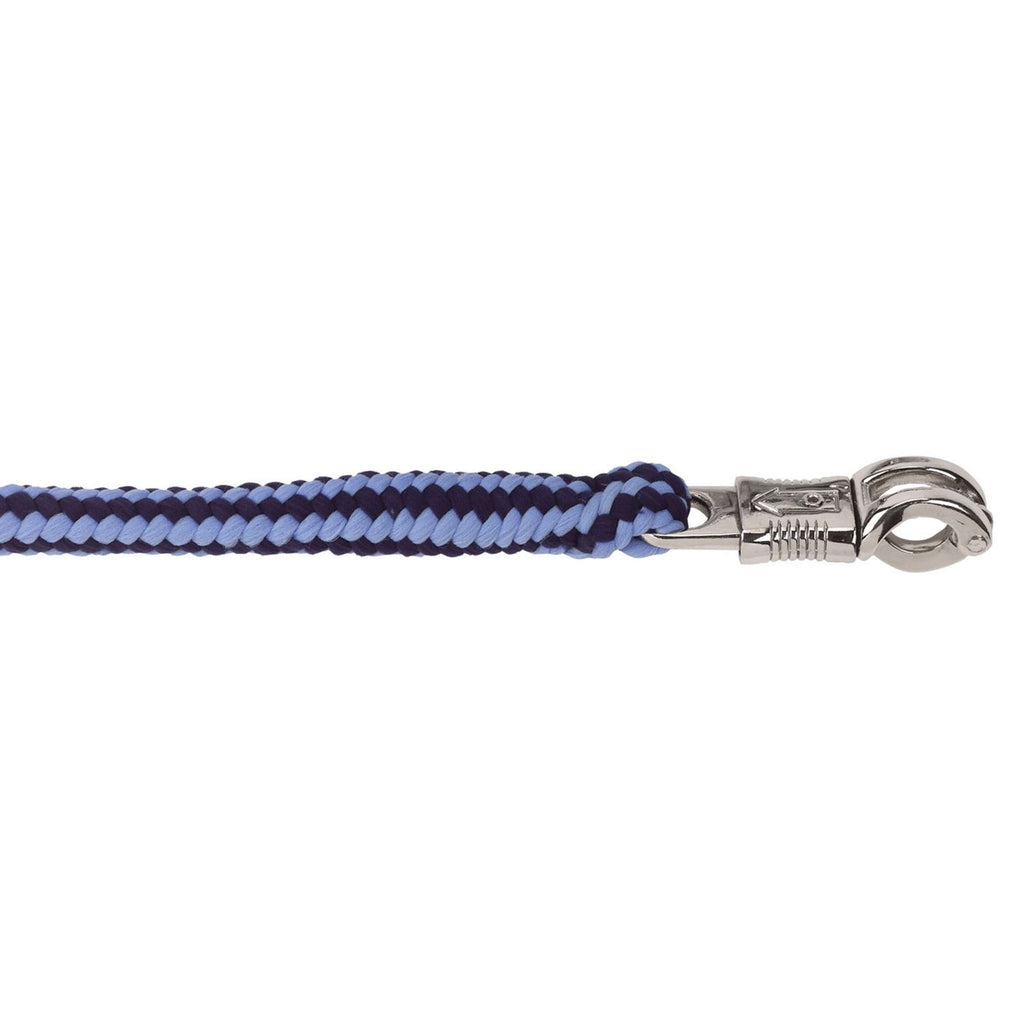 Covalliero Corde pour Licol Hippo avec Crochet Panique Marin/clair