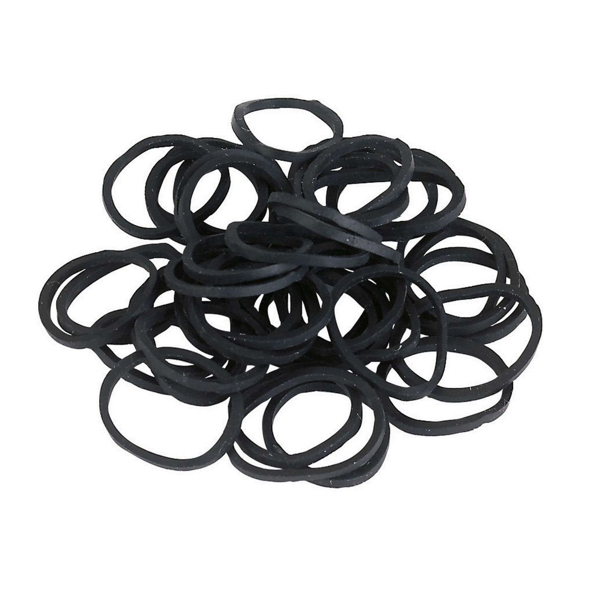 Kerbl Élastiques pour le Tressage Noir