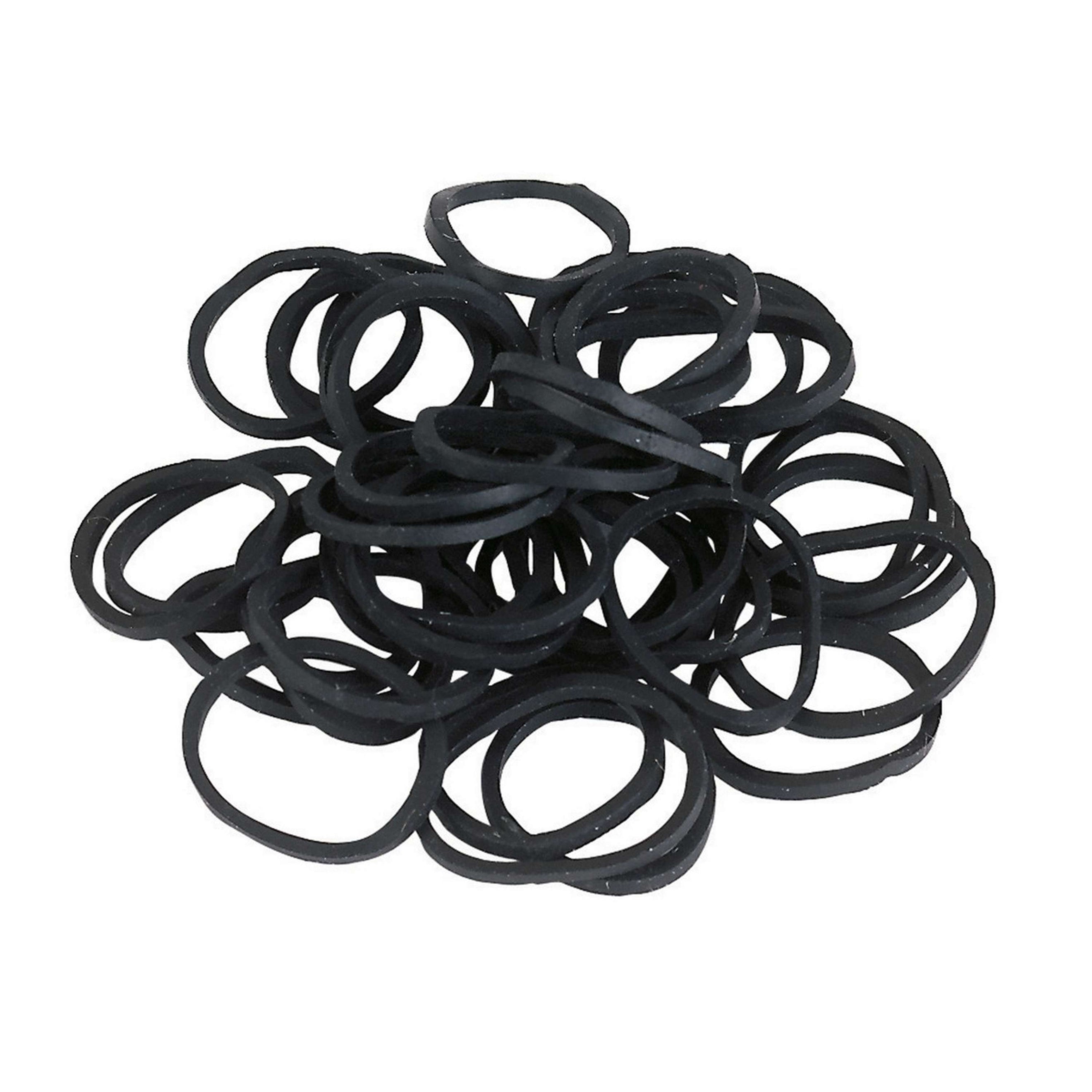 Kerbl Élastiques pour le Tressage Noir