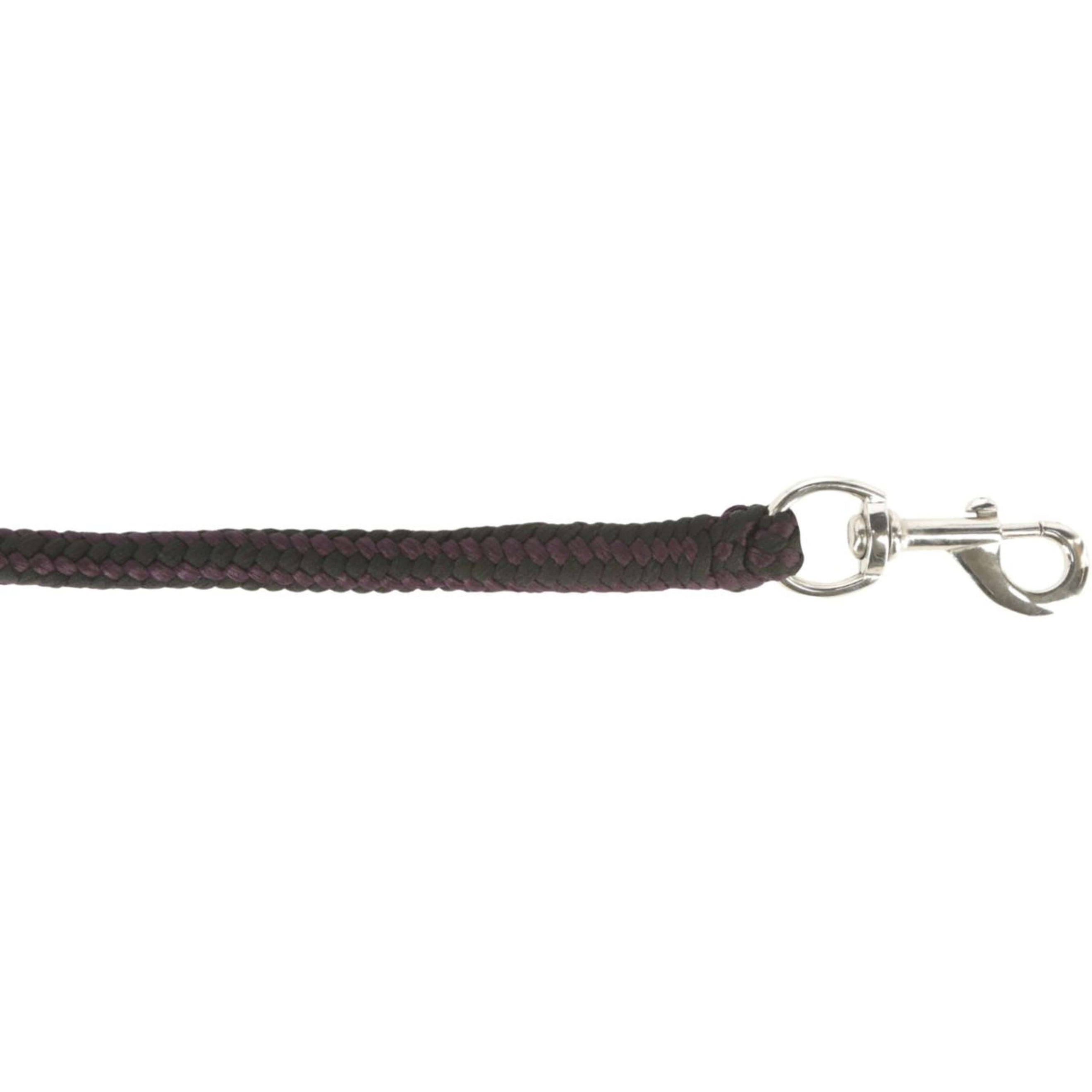 Covalliero Corde pour Licol Hippo avec Mousqueton Aubergines/Anthracite Covalliero Corde pour Licol Hippo avec Mousqueton Aubergines/Anthracite