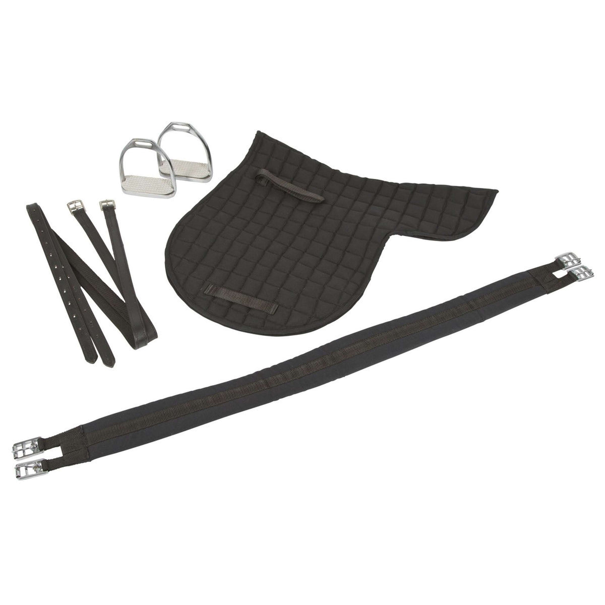 Kerbl Set de selles Eurohorse Versatile Noir