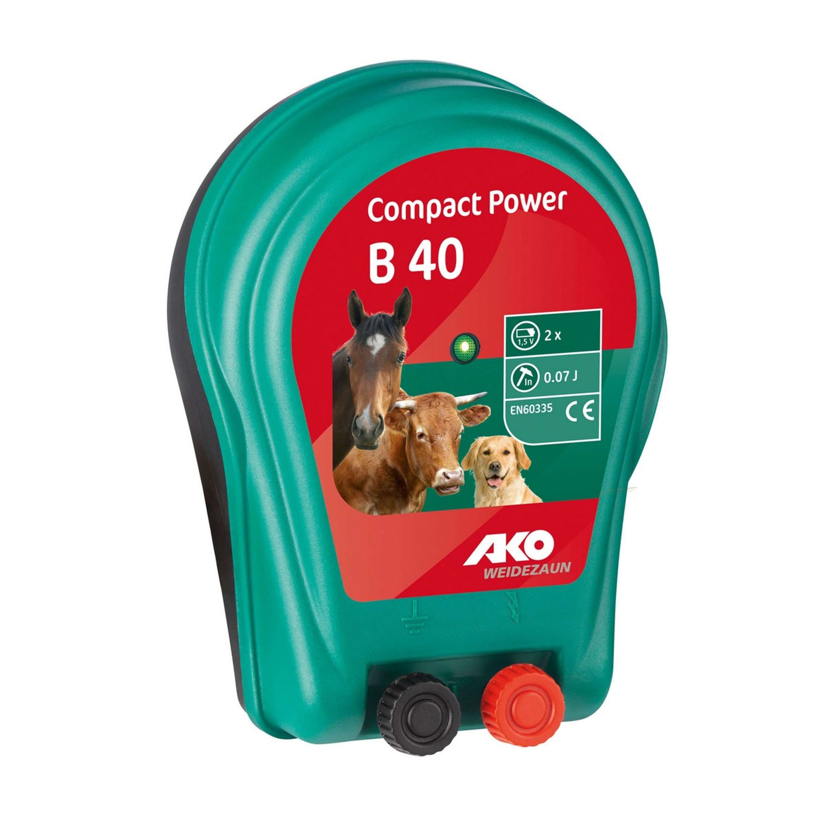 Ako Batterie de Clôture Hobby Power B40 0,04 Joule Ako Batterie de Clôture Hobby Power B40 0,04 Joule
