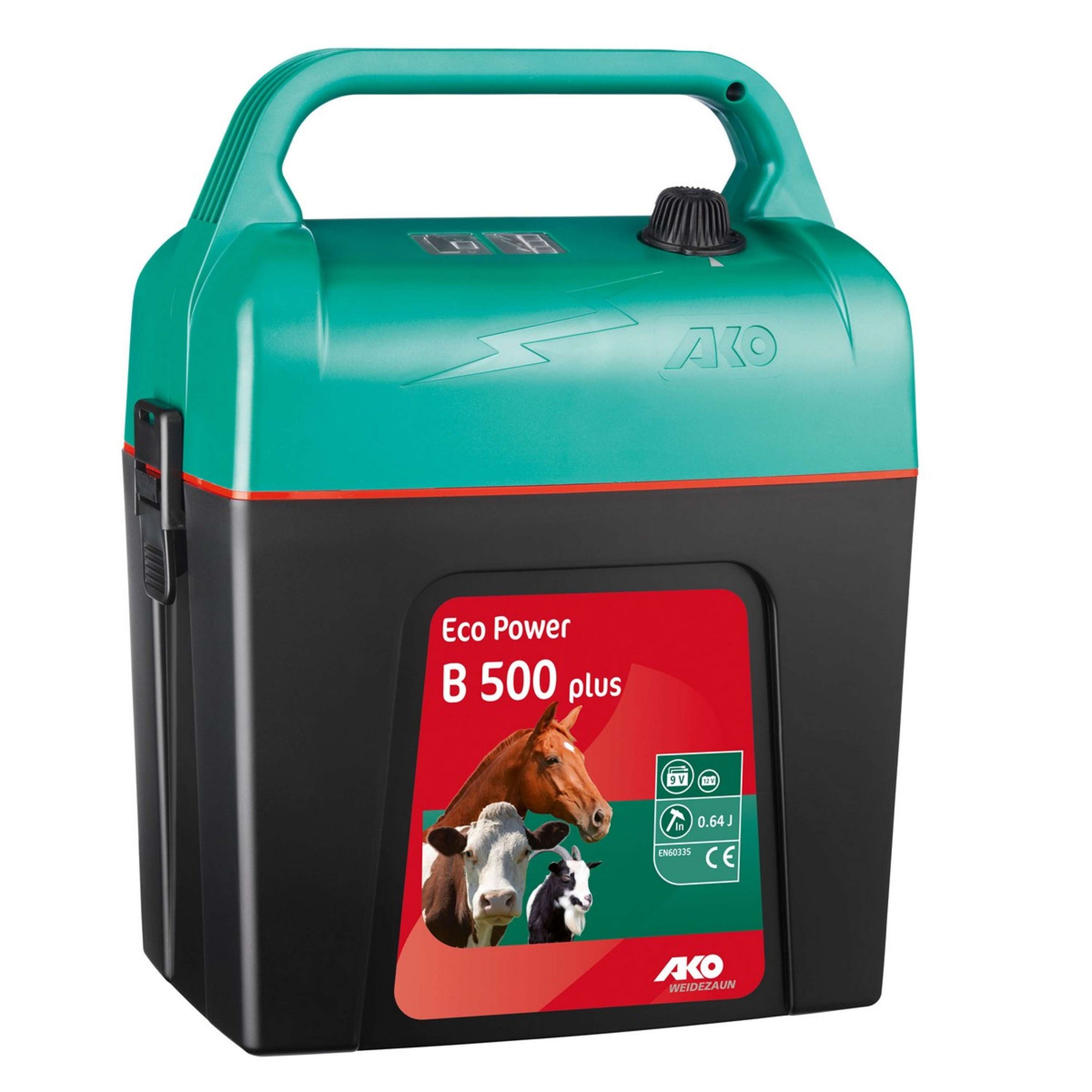Ako Batterie de Clôture Eco Power B500 Plus 9V 0,5 Joule Ako Batterie de Clôture Eco Power B500 Plus 9V 0,5 Joule
