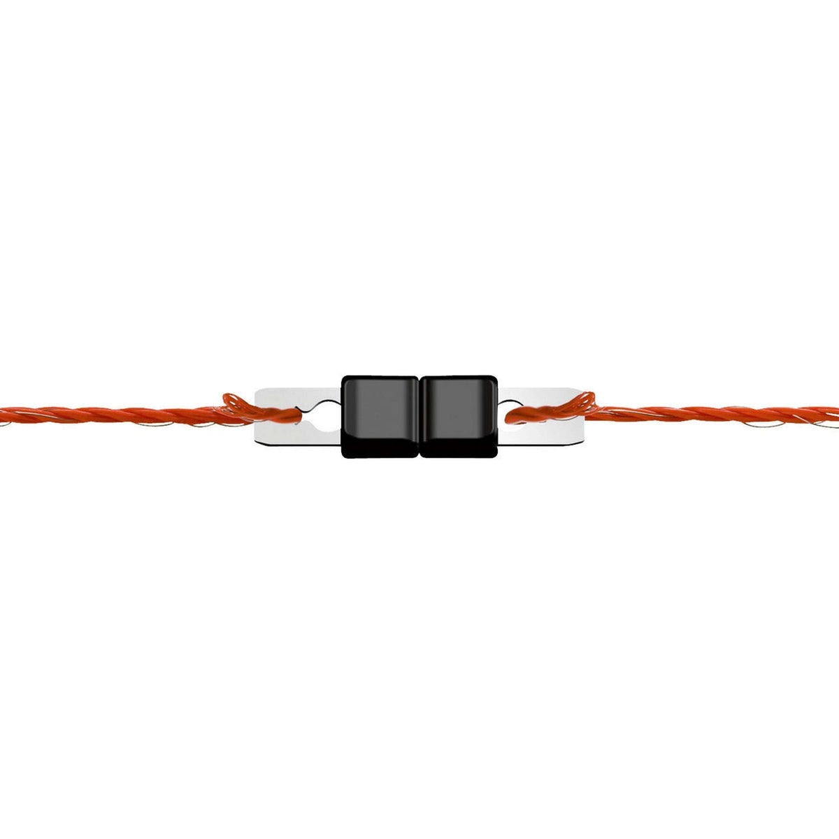 Ako Connecteur de Fil Litzclip 3mm Droit Acier inoxydable 10 Pièces