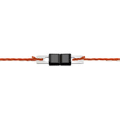 Ako Connecteur de Fil Litzclip 3mm Droit Acier inoxydable 10 Pièces