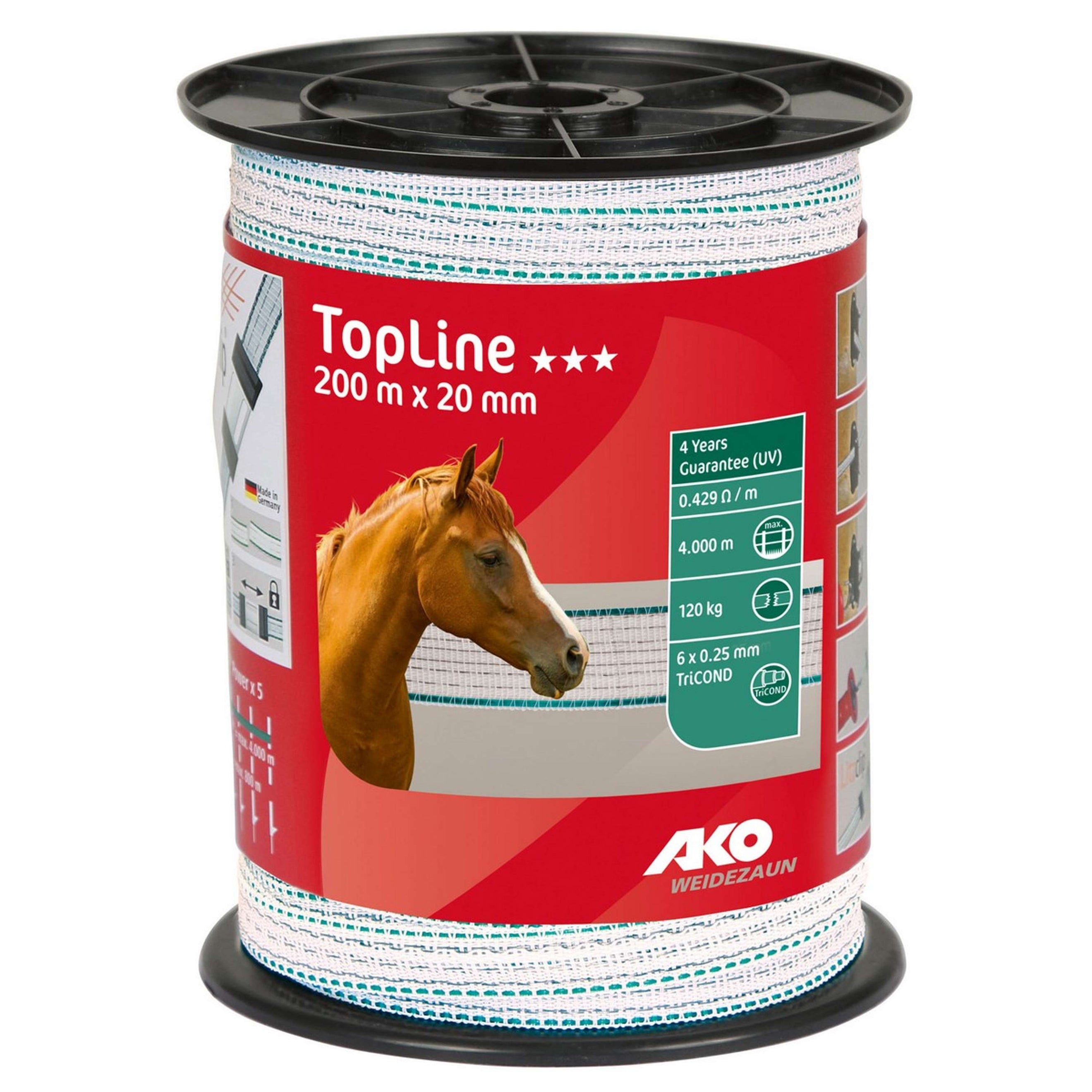 Ako Ruban de Clôture Topline Petrol Ako Ruban de Clôture Topline Petrol