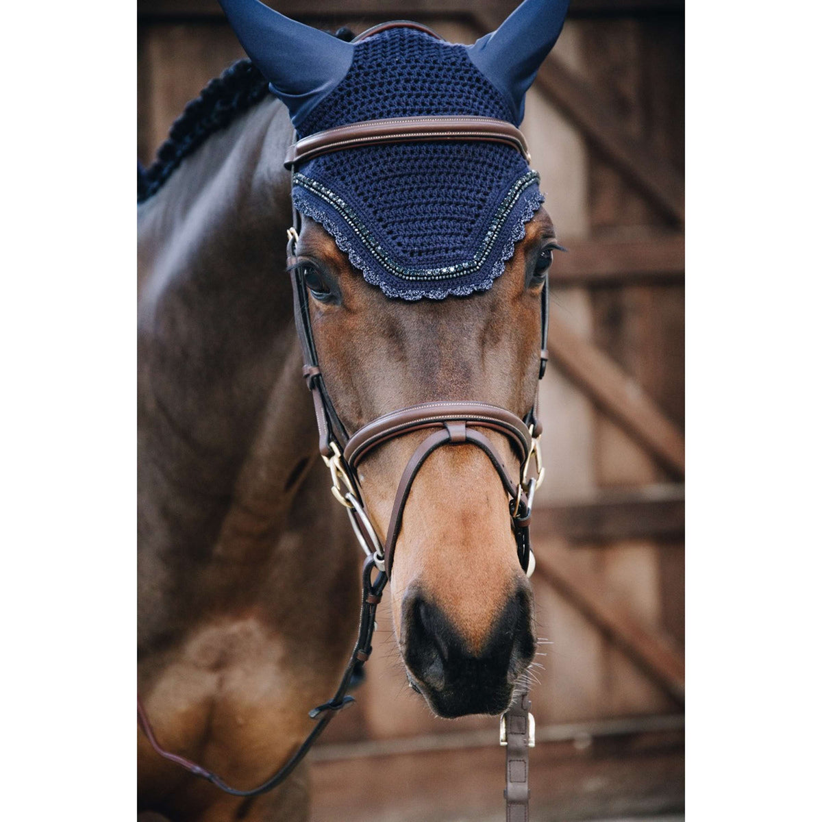 Kentucky Bonnet Anti-Mouches Wellington Stone & Pearl Marin foncé