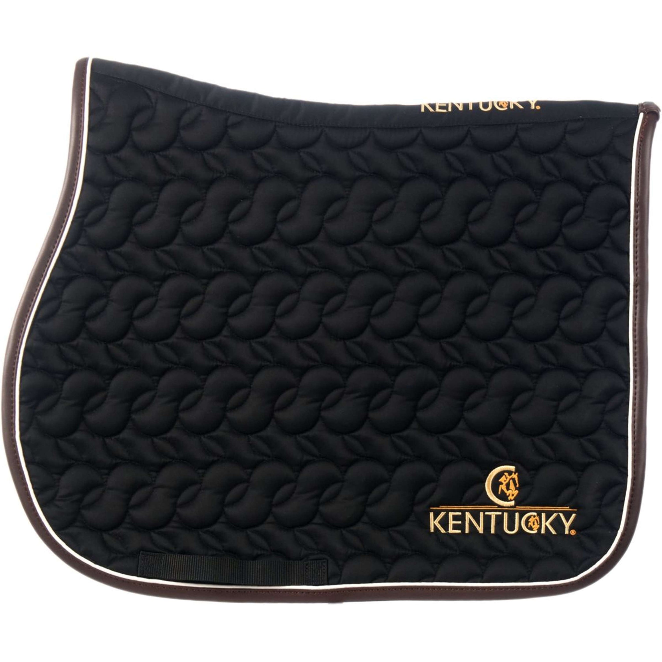 Kentucky Tapis de Selle Black/White/Brown Kentucky Tapis de Selle Black/White/Brown