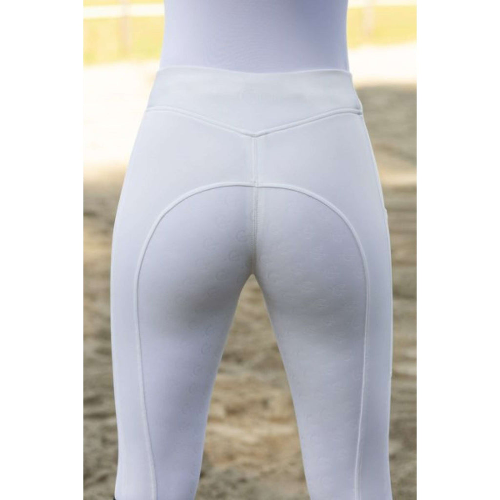 Covalliero Legging d'Équitation ClassicStar Blanc